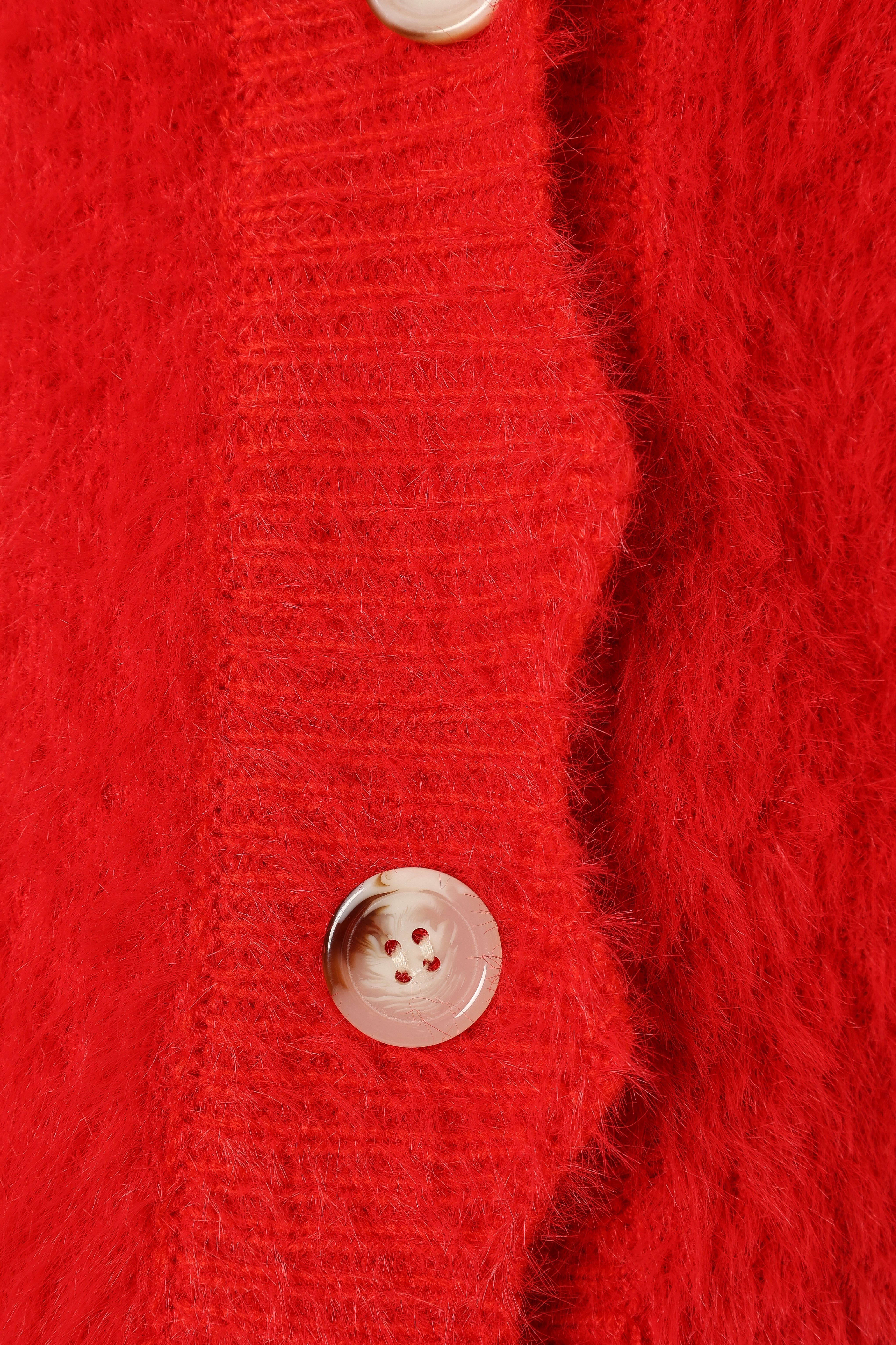Clara Cardigan Women's Knit Sweater - Soft Red Cardigan for Women | Cozy Fall & Winter Layering, Office Wear, Casual Outfits