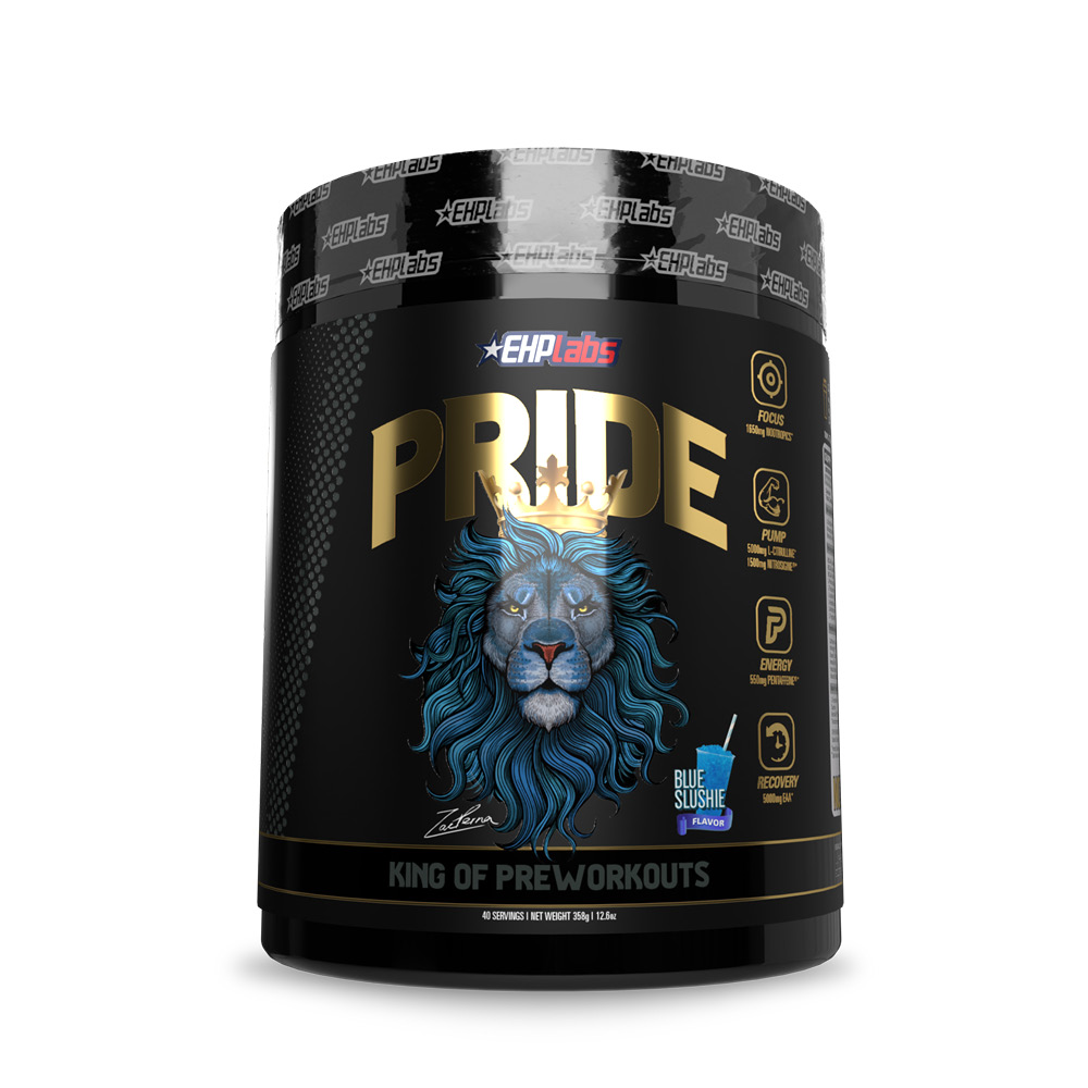 EHP Labs Pride Pre-Workout Powder - 40 Servings for Energy, Focus & Performance | Best for Gym, Bodybuilding & Fitness Training