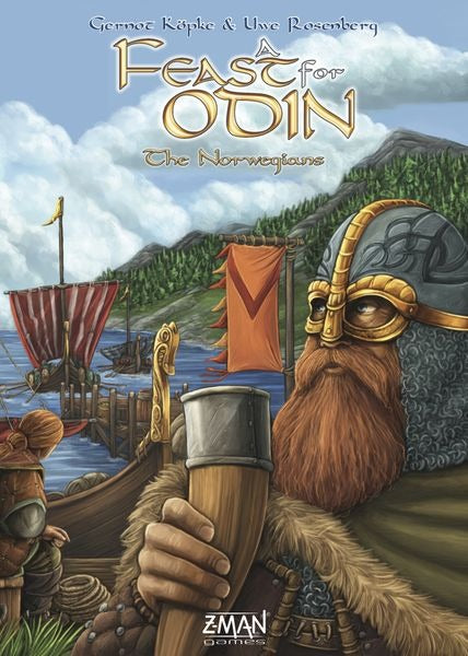 A Feast for Odin: The Norwegians Board Game Expansion - Strategy Viking Adventure for Family Game Nights & Tabletop Enthusiasts