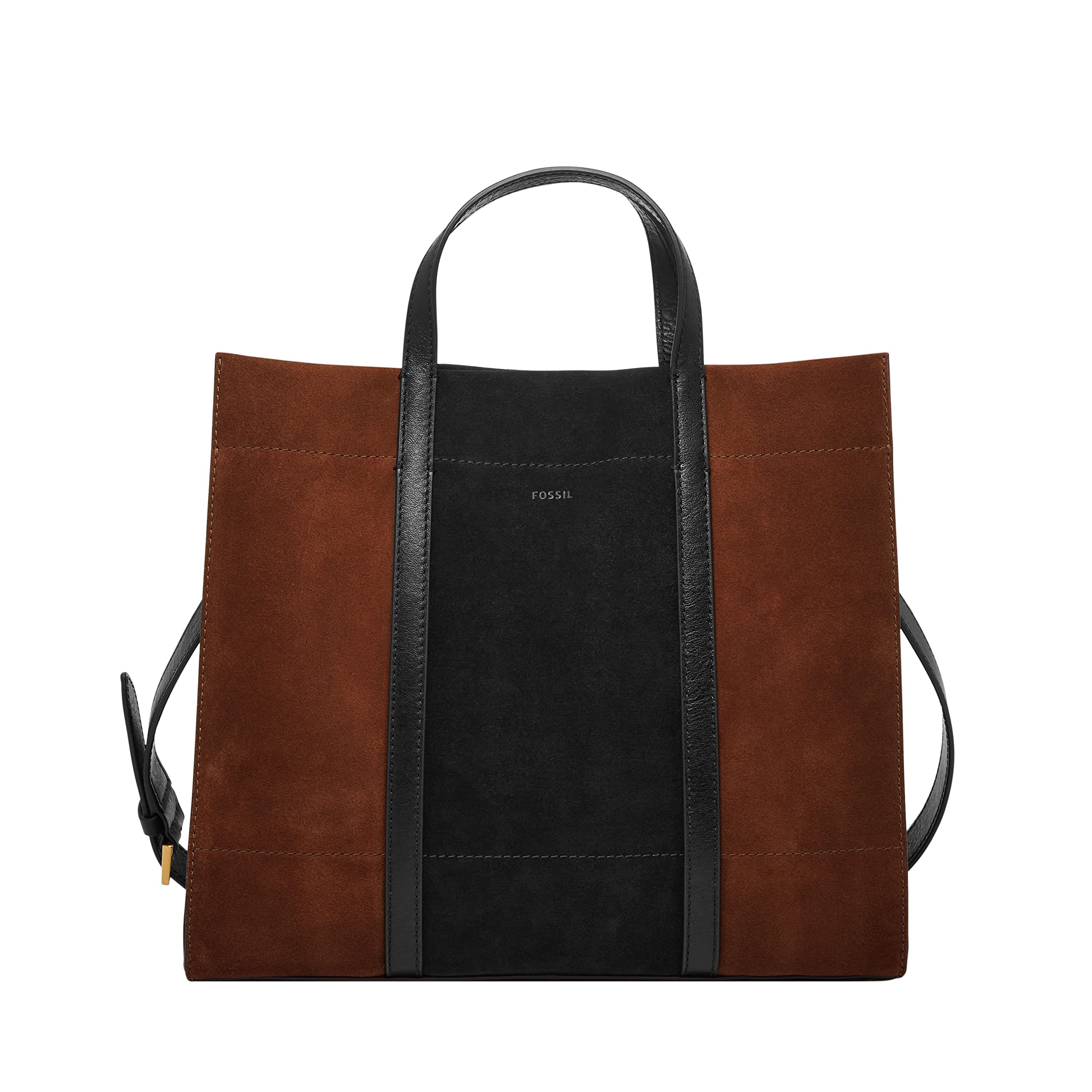 Fossil Carmen Large Leather Tote Bag for Women - Stylish & Spacious Handbag for Work, Travel & Everyday Use