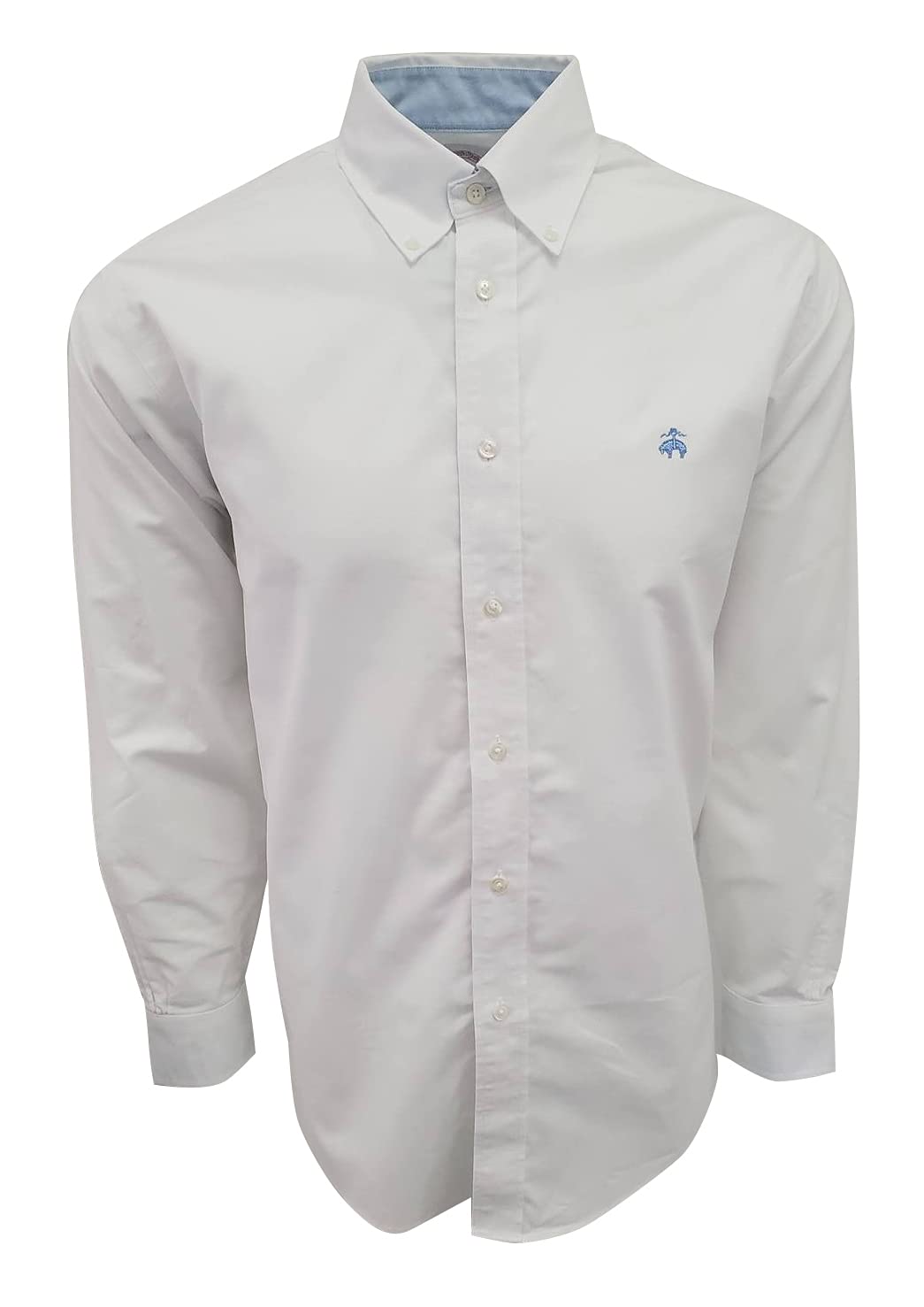 Brooks Brothers Men's Madison Classic Fit Supima Cotton Button Down Dress Shirt for Business Casual & Office Wear