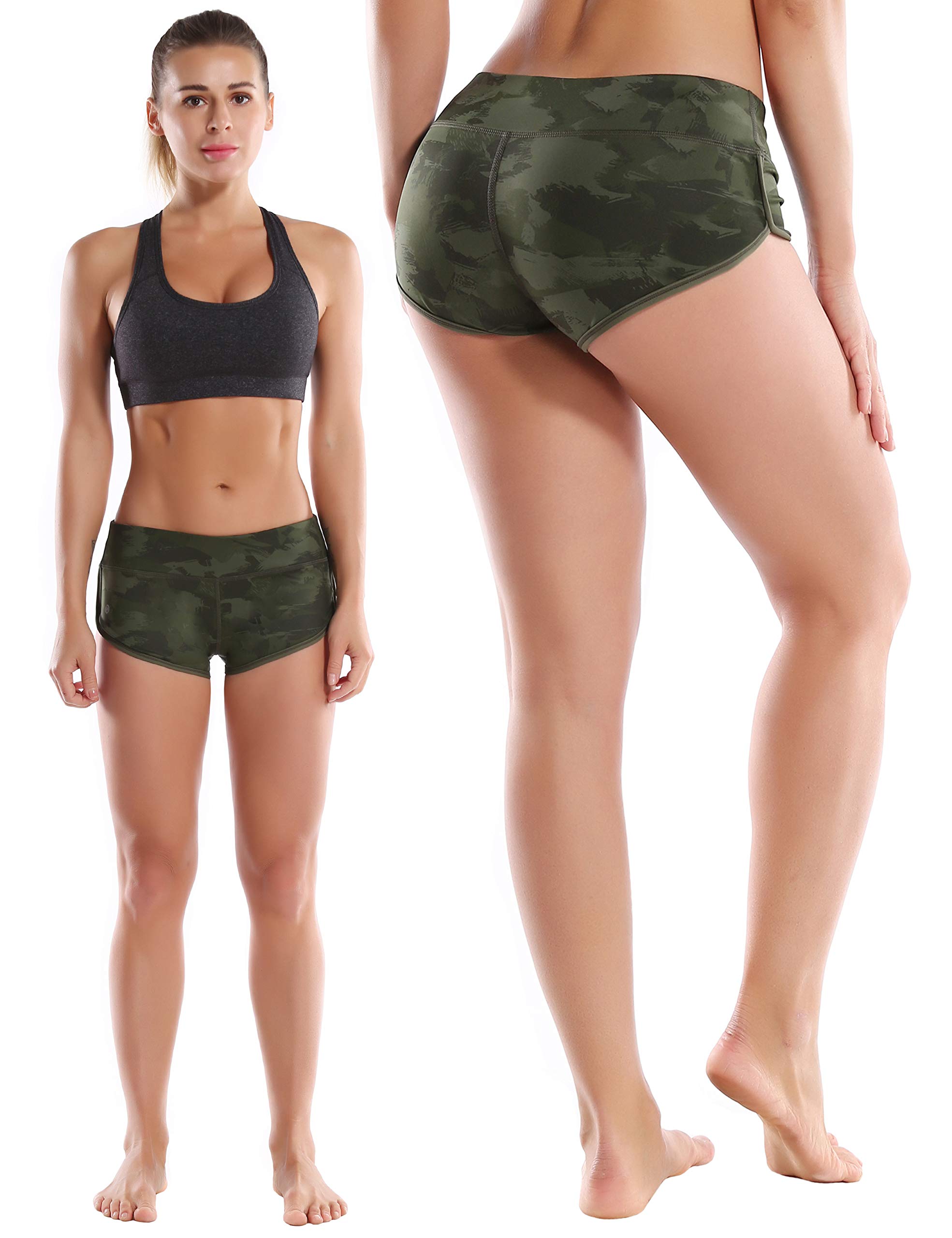 BUBBLELIME Women's Sexy Booty Yoga Shorts - XS to XXL High Waisted Tummy Control Workout Shorts for Running, Fitness & Yoga | Moisture Wicking, UPF 30+ Sun Protection | Perfect for Gym, Home Workouts & Outdoor Activities