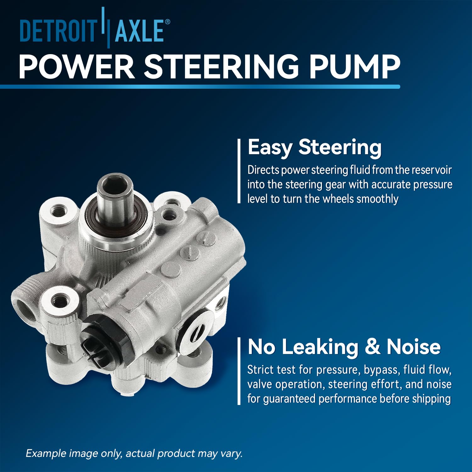 Detroit Axle RWD Power Steering Rack and Pinion Kit for 2006-2010 Chrysler 300, Dodge Charger, Magnum & 2009-2010 Challenger - Includes Power Steering Pump, Rack & Pinion, Outer Tie Rods (5.7L V8 Replacement) - Perfect for Smooth Steering & Vehicle Maintenance