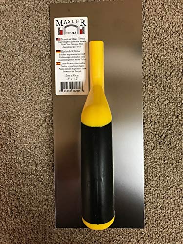 Master Tools Trowel - Premium Masonry Tool for Bricklaying & Gardening