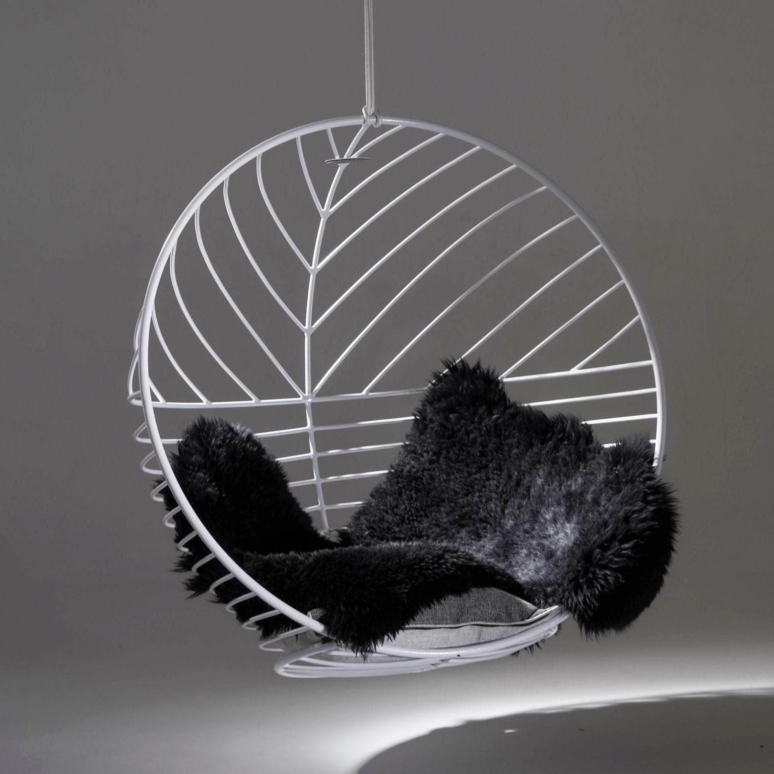 Cozy Bubble Hanging Chair for Indoor & Outdoor - Perfect Hammock for Garden, Patio, Balcony Relaxation & Nursery Decor