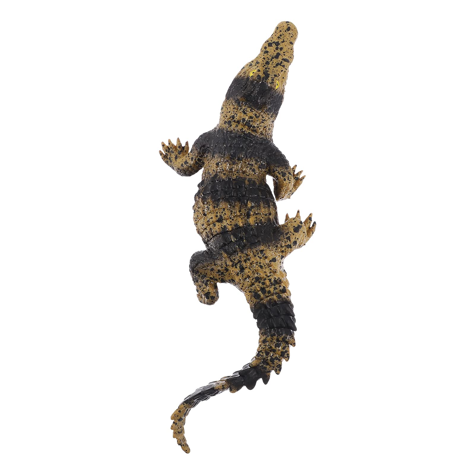 YARDWE Kids Educational Crocodile Toy - Realistic Simulation Crocodile Model for Children's Cognitive Learning - Perfect for Pretend Play, Animal Recognition & Early Childhood Development
