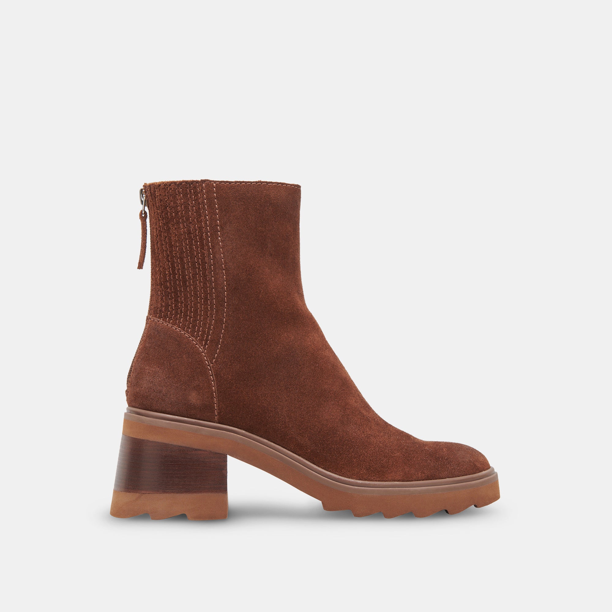 MARTEY H2O Wide Calf Boots in Cocoa Suede - Waterproof Winter Boots for Women, Comfortable & Stylish for Rainy Days and Snowy Weather