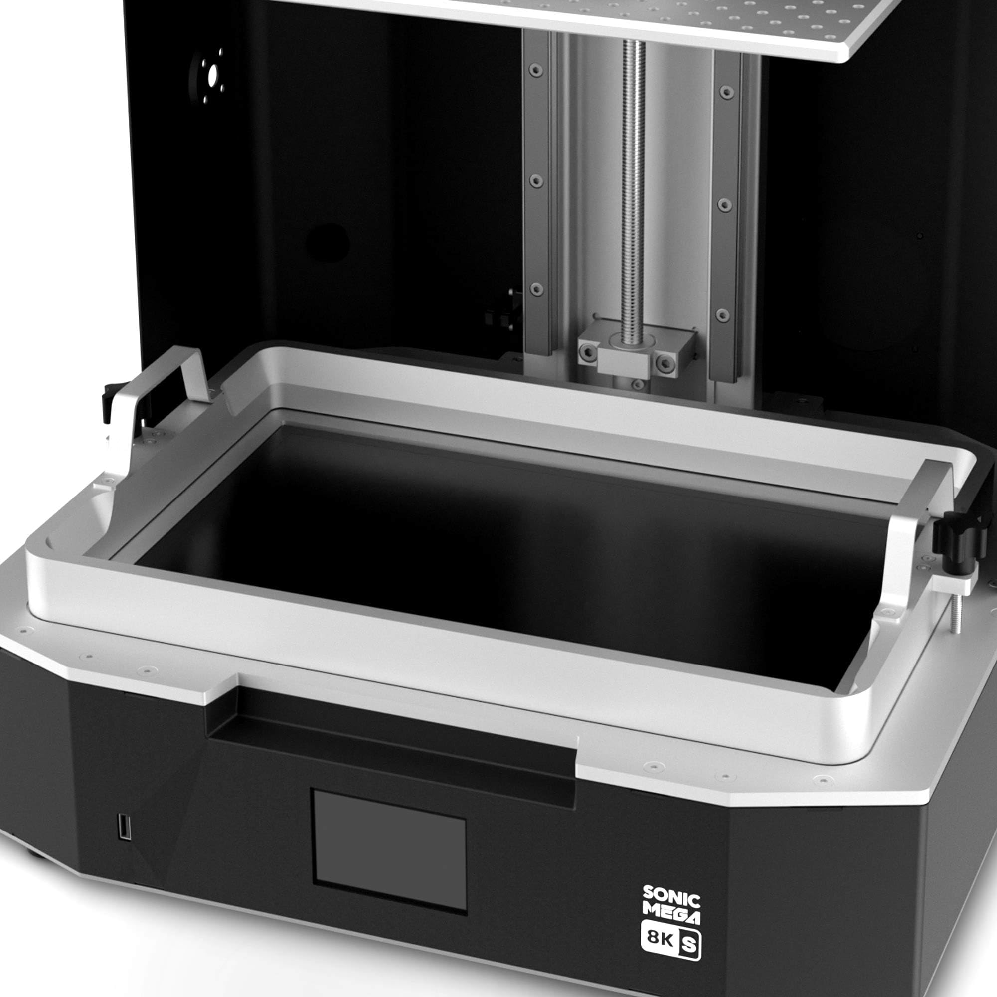 Phrozen 15-Inch LCD 3D Printer Resin Vat with Pre-Installed ACF Film - Anodized Aluminum UV Resin Tank Compatible with Sonic Mega 8K S 3D Printer - Perfect for High-Resolution Miniatures, Jewelry & Dental Models