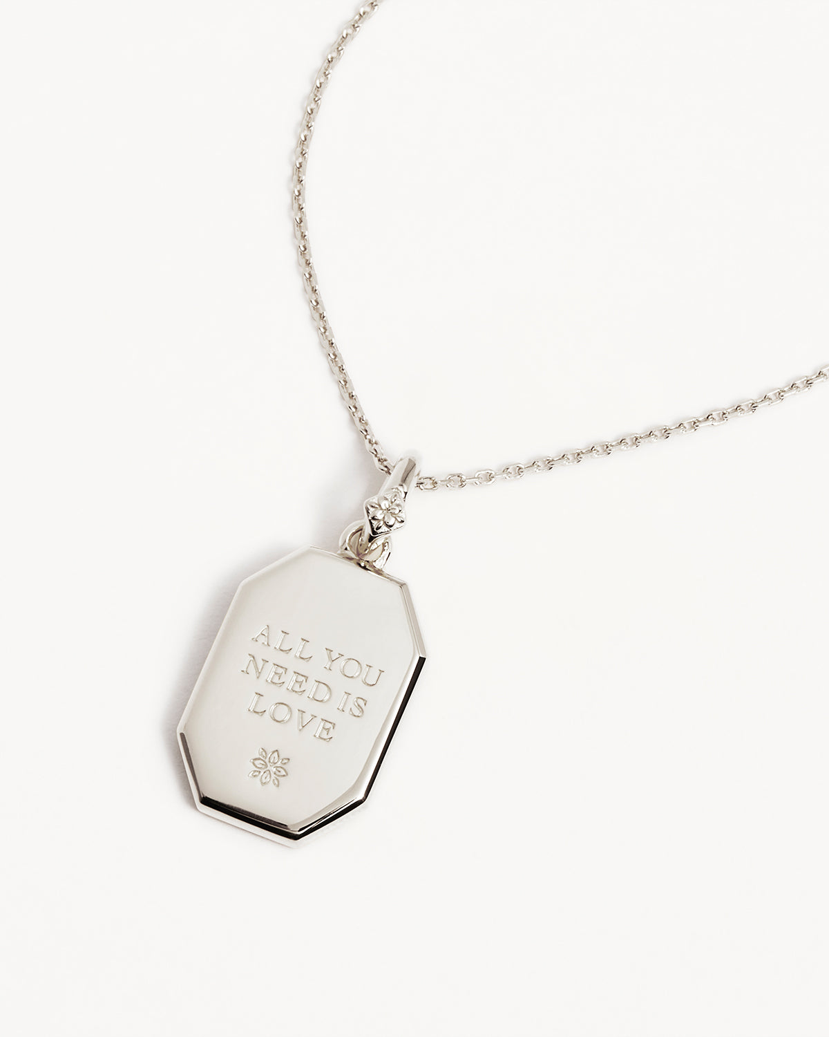 Sterling Silver Love Necklace for Women - Romantic Heart Pendant Jewelry Gift for Her - Perfect for Anniversaries, Valentine's Day & Special Occasions