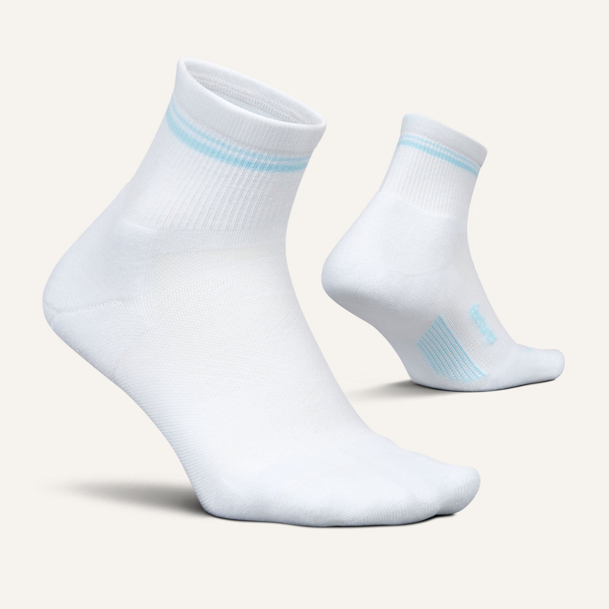 Elite Max Cushion Quarter Socks - Limited Edition Stripe Athletic Socks for Running, Basketball & Workout - Breathable & Comfortable Performance Socks
