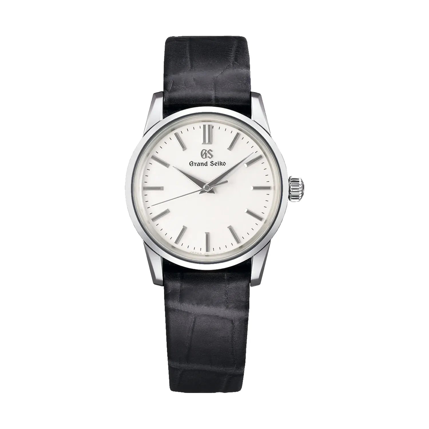 SBGX347 Elegant Quartz Watch 34mm White Dial with Genuine Leather Strap - Perfect for Business Meetings & Formal Occasions