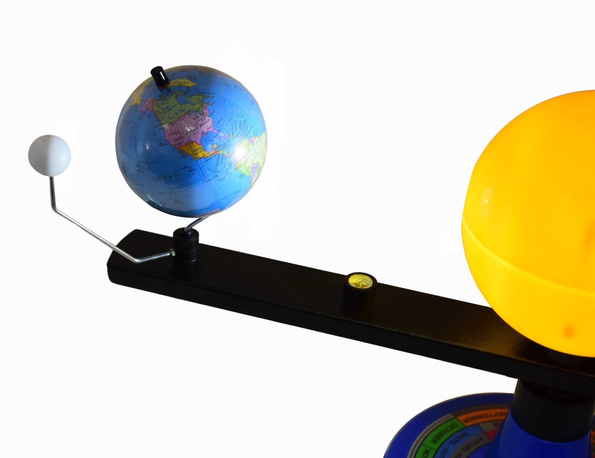 Eisco Sun Earth Moon Orbiter Model - Solar System Science Kit for Kids & Classroom Astronomy Education - Perfect for Learning Planetary Motion & Space Exploration
