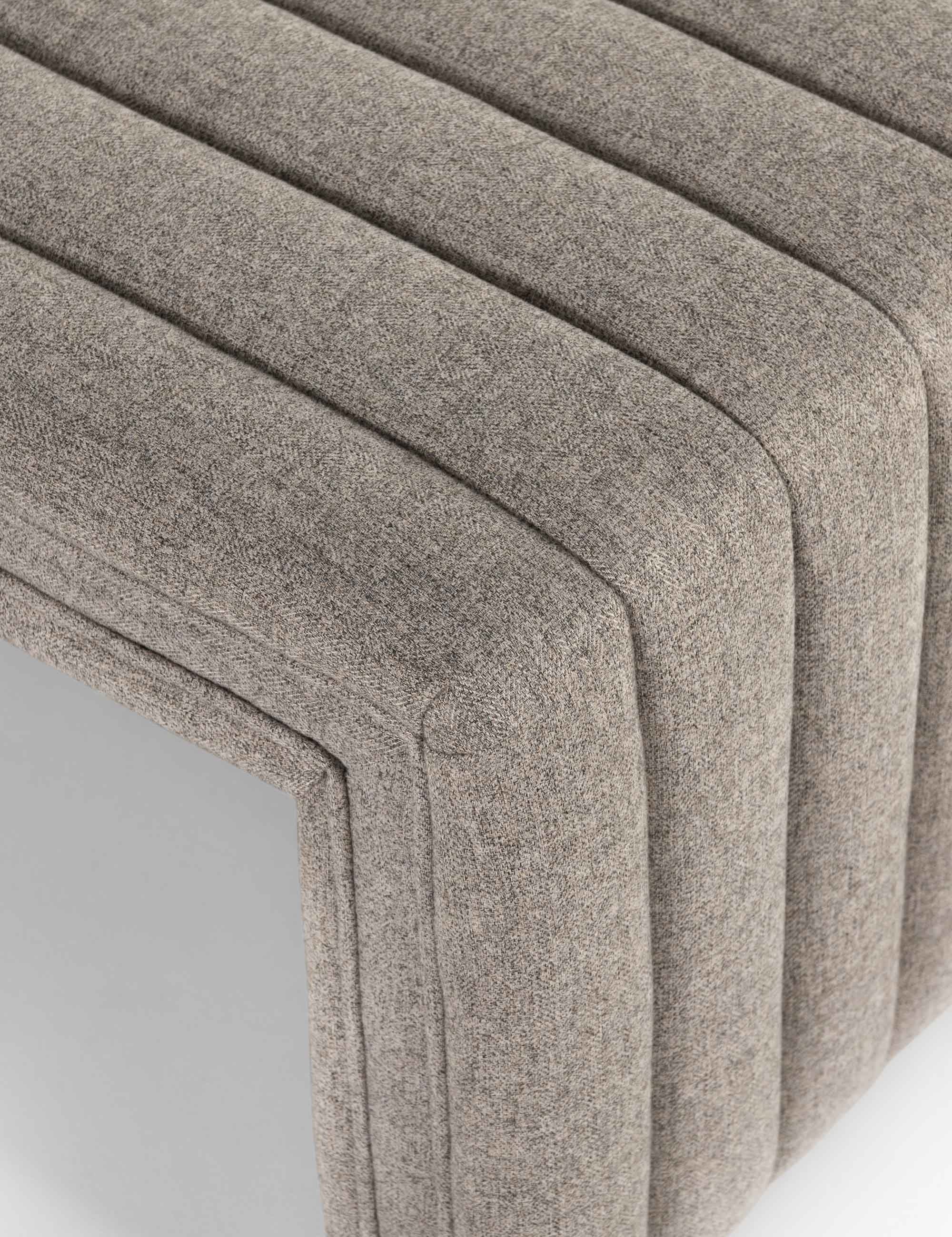 Gavin Square Ottoman Stool - Modern Storage Footrest Pouf with Removable Cover, Perfect for Living Room, Bedroom & Nursery - Versatile Home Decor & Extra Seating Solution