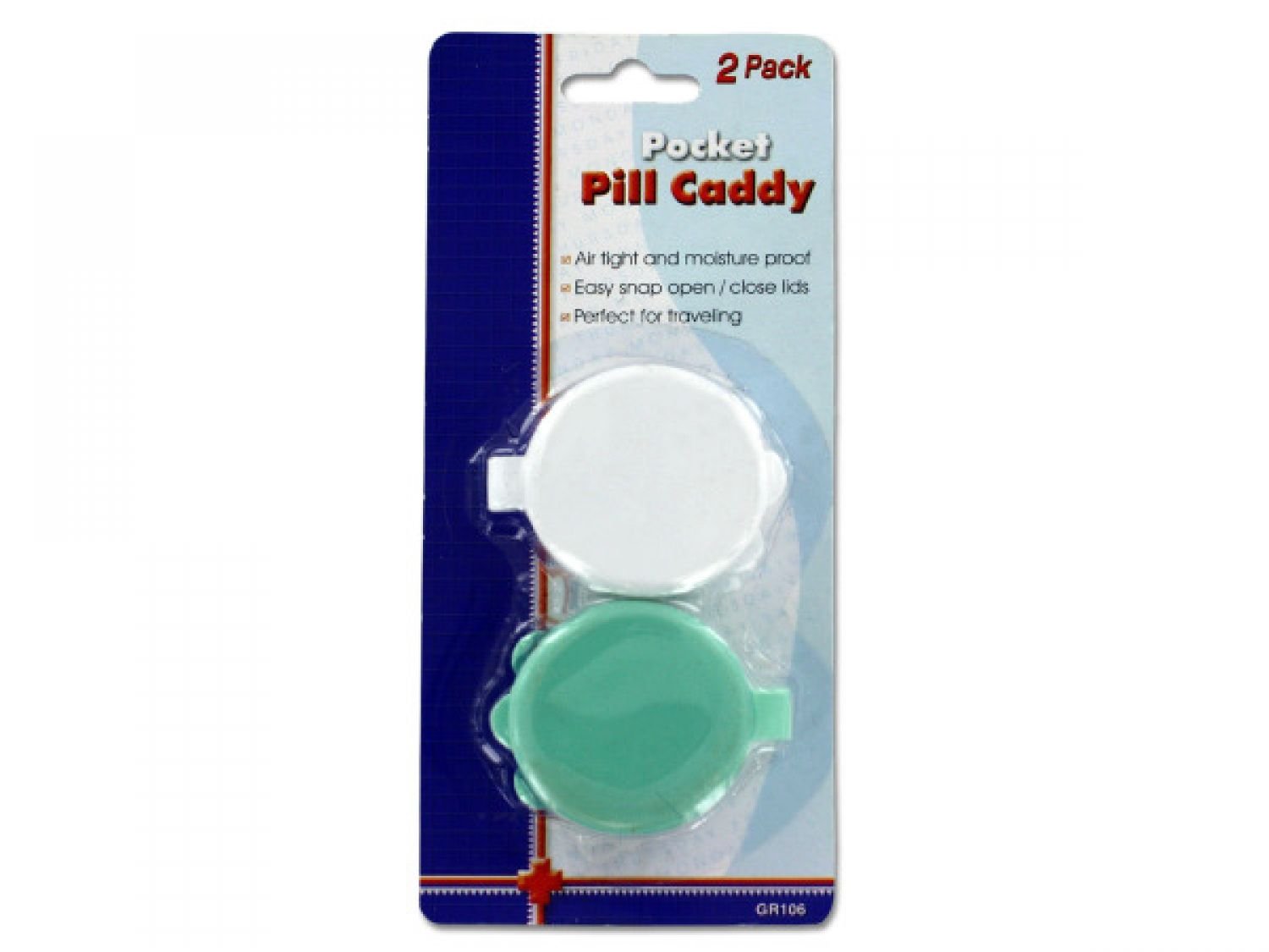Bulk Pocket Pill Caddy Set - 72 Pack, Portable Daily Pill Organizer for Vitamins & Medication | Perfect for Travel, Work, and Home Use