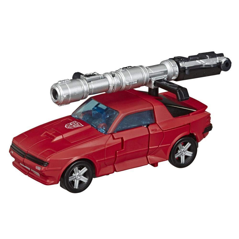 Transformers Generations War for Cybertron Earthrise Deluxe WFC-E7 Cliffjumper Action Figure - Collectible Robot Toy for Kids & Adults Ages 8+ - Perfect for Display, Play, and Gifting