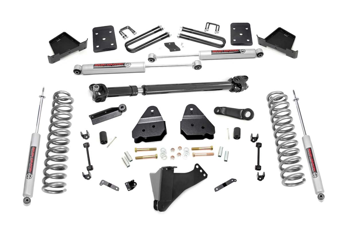 6 Inch Lift Kit for Ford F-250/F-350 Super Duty 4WD (2017-2022) - No OVLDS | D/S | Heavy Duty Suspension Upgrade | Off-Road & Towing Performance Enhancement