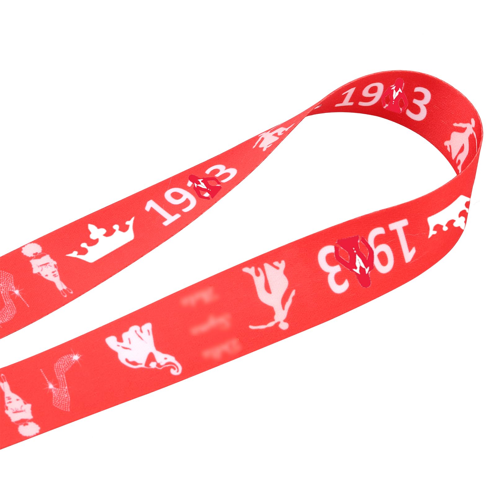 WSNANG Elegant Women's Lanyard ID Badge Holder - Greek Sorority Sisterhood Gift for College, Work & Events | Perfect for Campus Life, Office Security & Sorority Functions