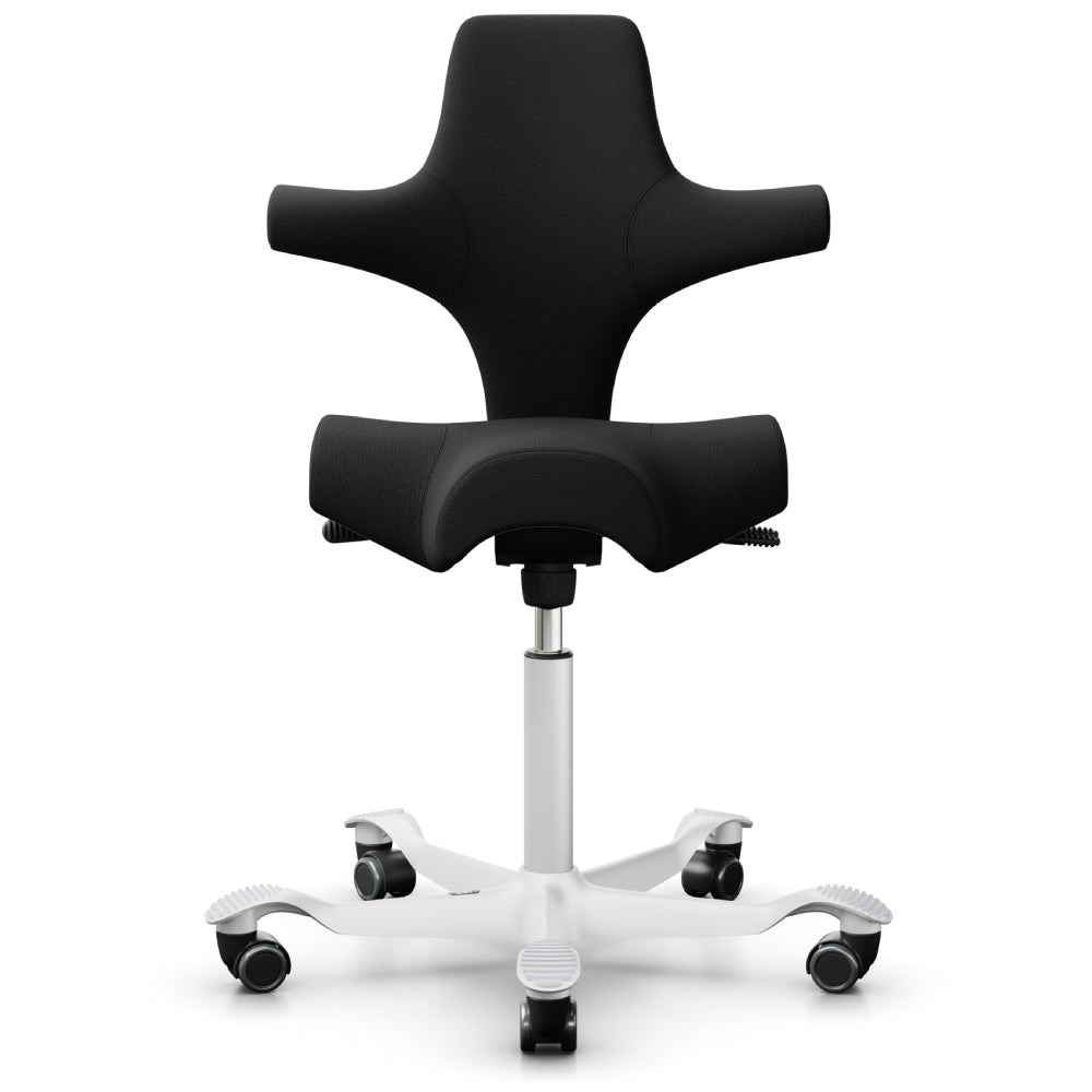 HÅG Capisco 8106 Ergonomic Saddle Chair - Adjustable Height & Tilt for Office & Home Workspace - Perfect for Desk Work, Gaming & Creative Professionals