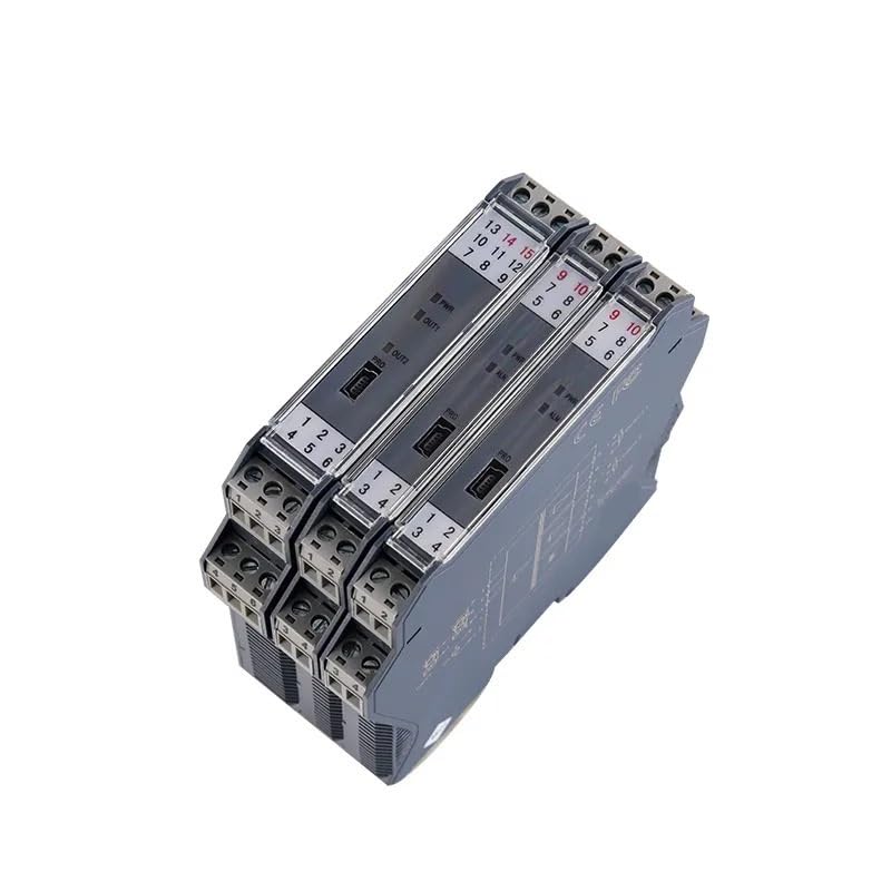 High-Precision DC Analog Signal Converter Isolator - 4-20mA to 0-10V/0-5V Voltage Current Signal Splitter & Conditioner (SWK-GLK) - Ideal for Industrial Automation, Process Control & PLC Systems