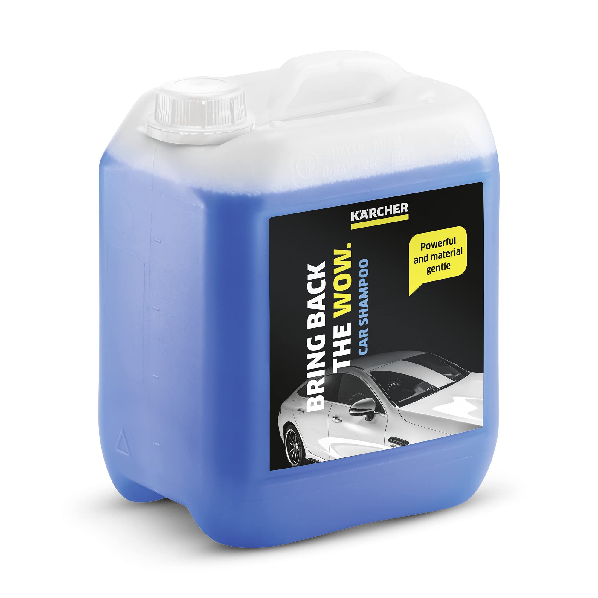 Kärcher 5L Pressure Washer Detergent - Car Wash Shampoo for Vehicles, Driveways & Outdoor Cleaning | Heavy-Duty Cleaning Solution for Cars, Trucks, Patios & Concrete Surfaces