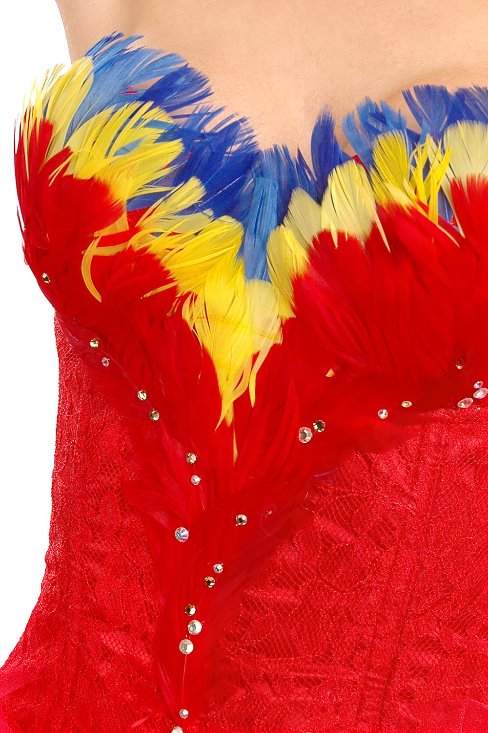 Macaw Corset - Waist Training Corset for Women, Steel Boned Shapewear for Hourglass Figure | Perfect for Burlesque, Cosplay & Special Occasions