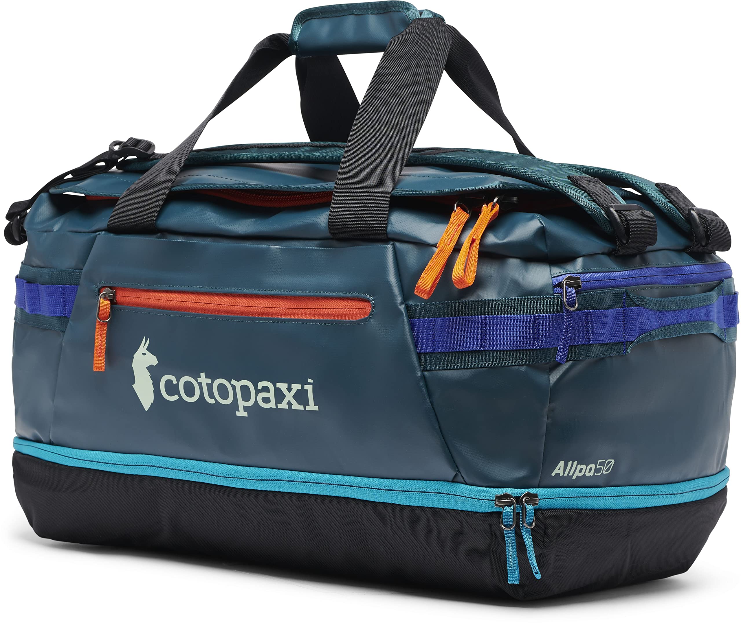 Cotopaxi Allpa 50L Travel Duffel Bag - Waterproof Carry-On Luggage for Adventure Travel, Hiking & Weekend Getaways