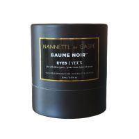 Nannette De Gaspe Baume Noir Eye Cream - Dark Circle Treatment & Anti-Aging Eye Balm for Puffiness & Wrinkles - Perfect for Nighttime Skincare Routine & Travel Essentials