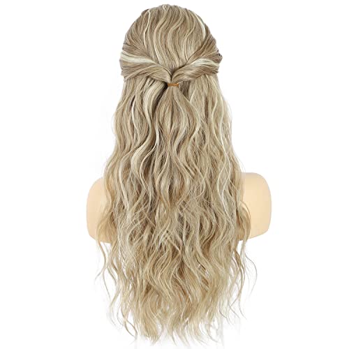Stylish Synthetic Headband Wig for Women - Comfortable & Fashionable Hair Accessory for Cosplay, Daily Wear & Special Occasions