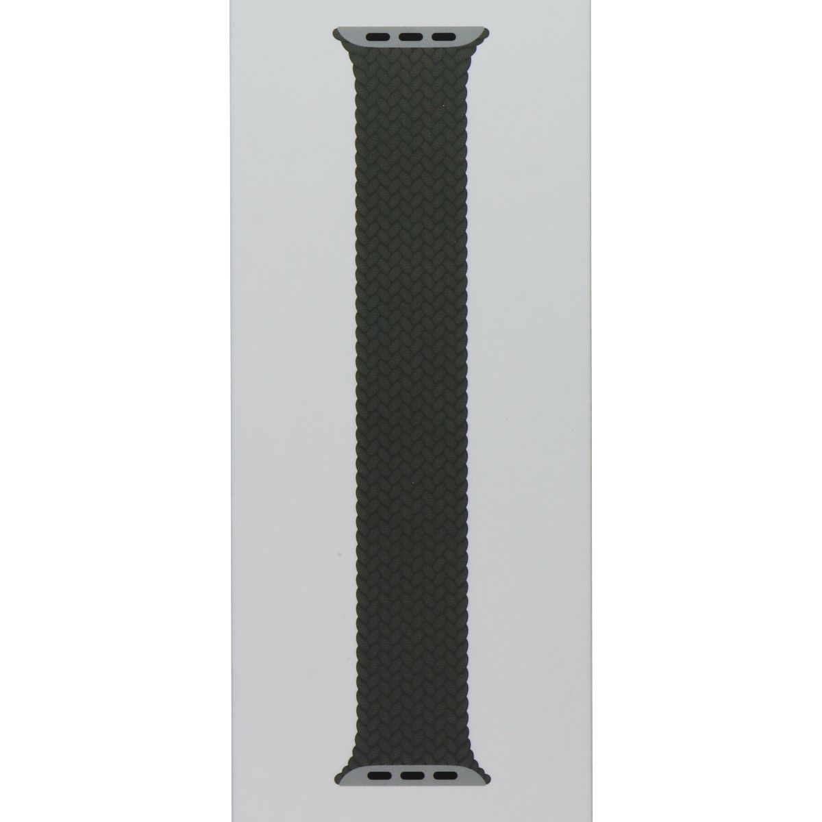 Apple Watch 41mm Braided Solo Loop Band - Compatible with 42mm/41mm/40mm Models, Olive Green, Size 4 - Comfortable & Stylish for Workouts, Running & Everyday Wear