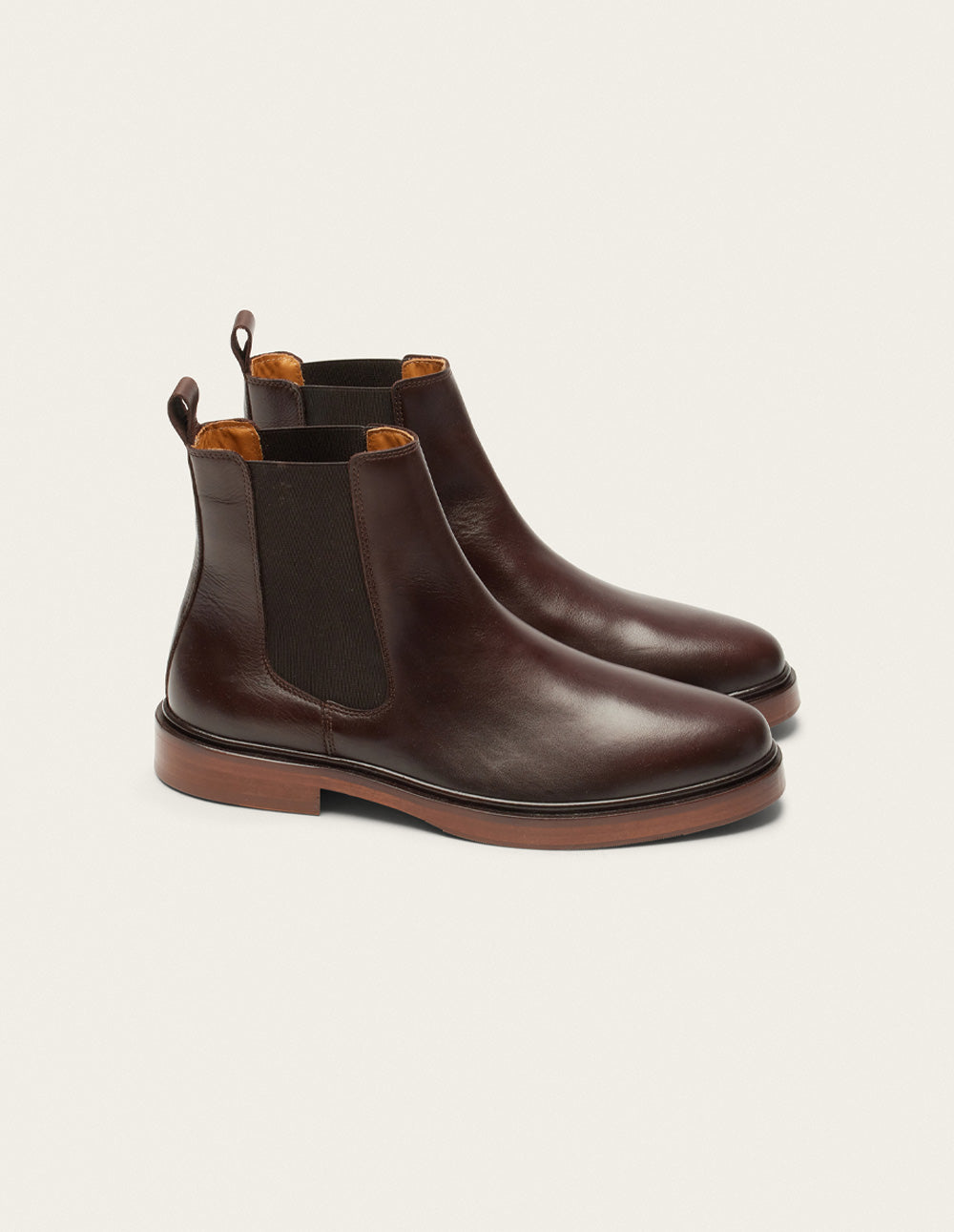 Nicolas Brown Leather Ankle Boots for Women - Stylish & Comfortable Fall & Winter Fashion Booties for Casual Outfits & Office Wear