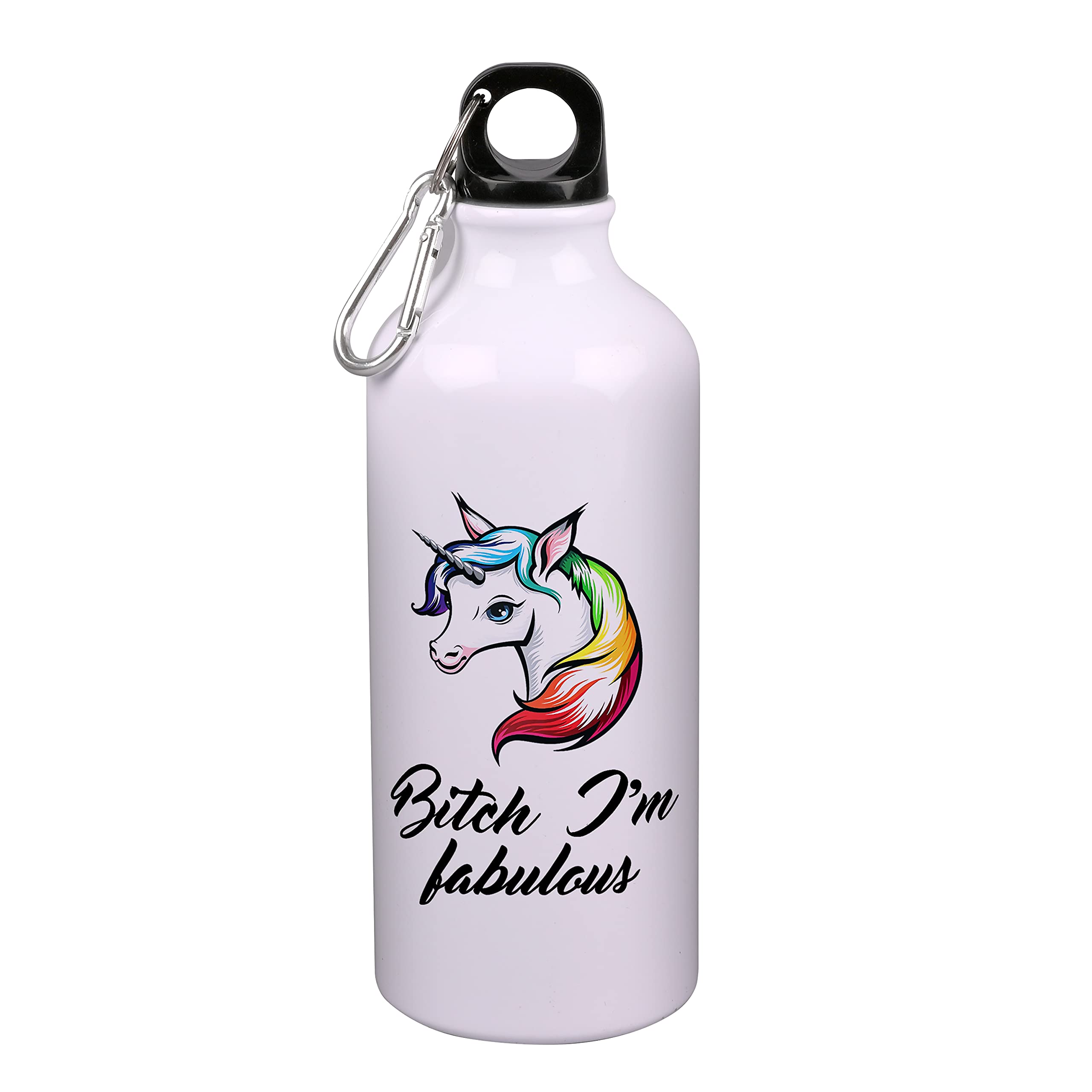 BPA-Free Printed Sports Water Bottle - 600ml Insulated Stainless Steel Sipper for Gym, Running, Hiking, Yoga & Outdoor Activities | Leakproof & Sweatproof Design for Workouts, School, Camping & Beach