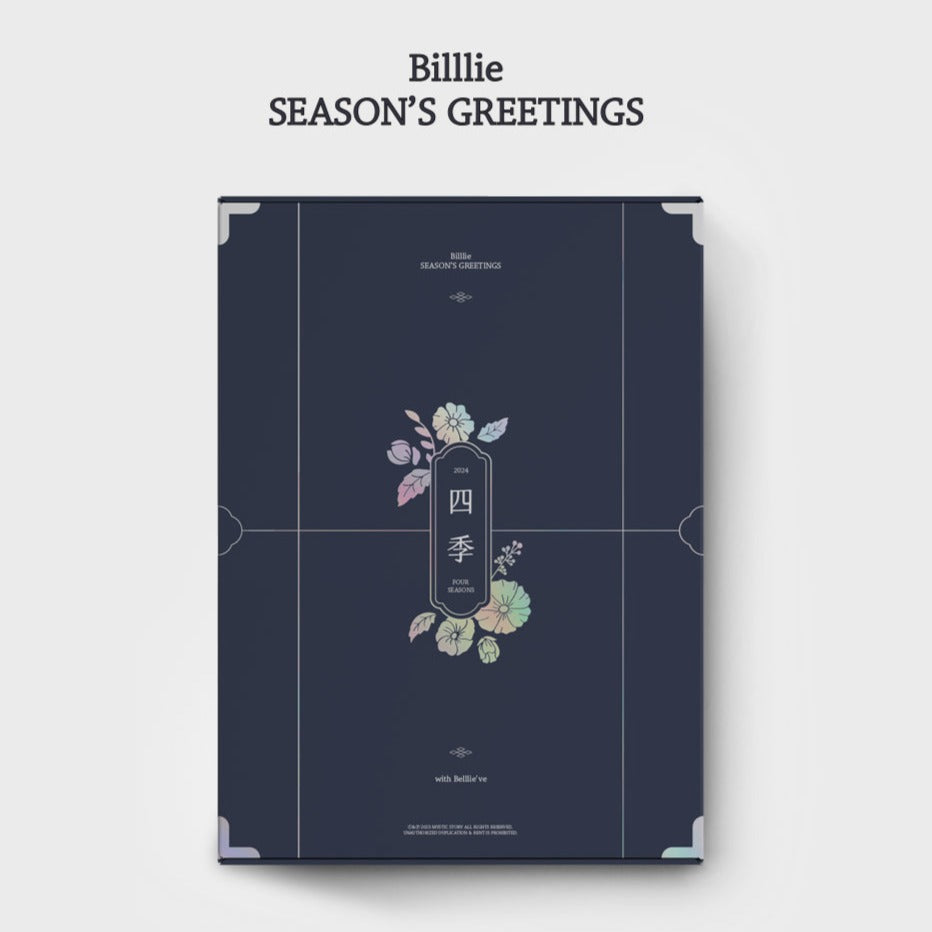 BILLLIE 2024 SEASON'S GREETINGS 'FOUR SEASONS' K-Pop Merchandise | Limited Edition Photobook & Calendar | Perfect for K-Pop Fans Collectors & Gift Giving