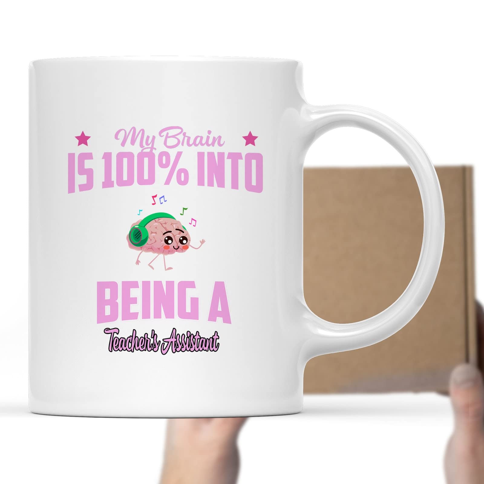 Funny Coffee Mug - '100% Into Cher's Assistant' Novelty Gift for Men, Women, Coworkers & Family | Perfect Birthday, Christmas & Office Gift Idea | Great for Coffee Lovers & Pop Culture Fans | Ceramic Cup for Home, Office & Gag Gifts