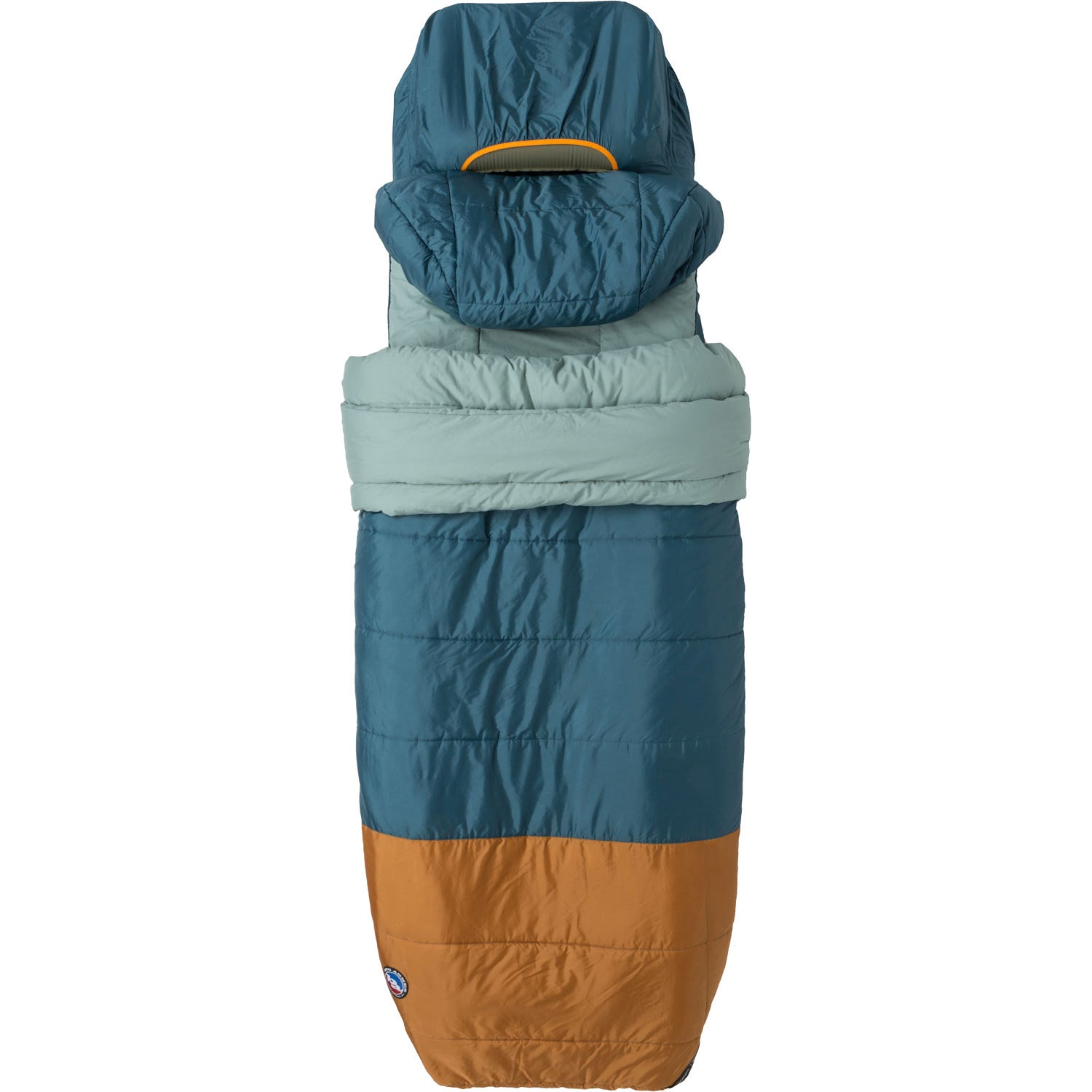 Big Agnes Echo Park 35 Degree Synthetic Sleeping Bag - Lightweight & Water-Resistant for Camping, Hiking & Backpacking - Perfect for Outdoor Adventures