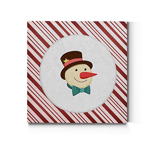 Candy Stripe Snowman