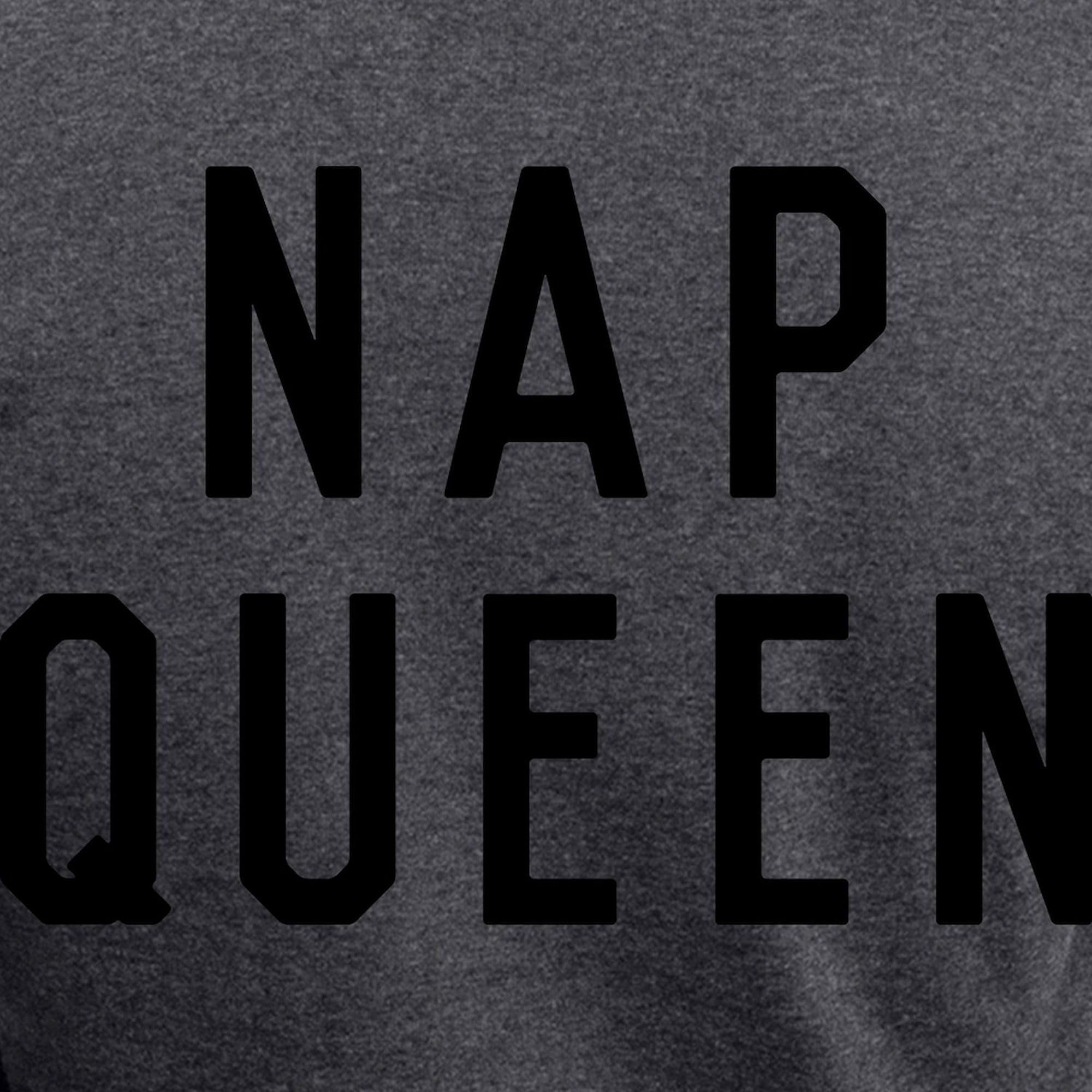 Nap Queen Women's Lightweight Pajama Set - Charcoal Novelty Sleepwear for Women | Cozy Lounge & Sleepwear for Relaxing at Home