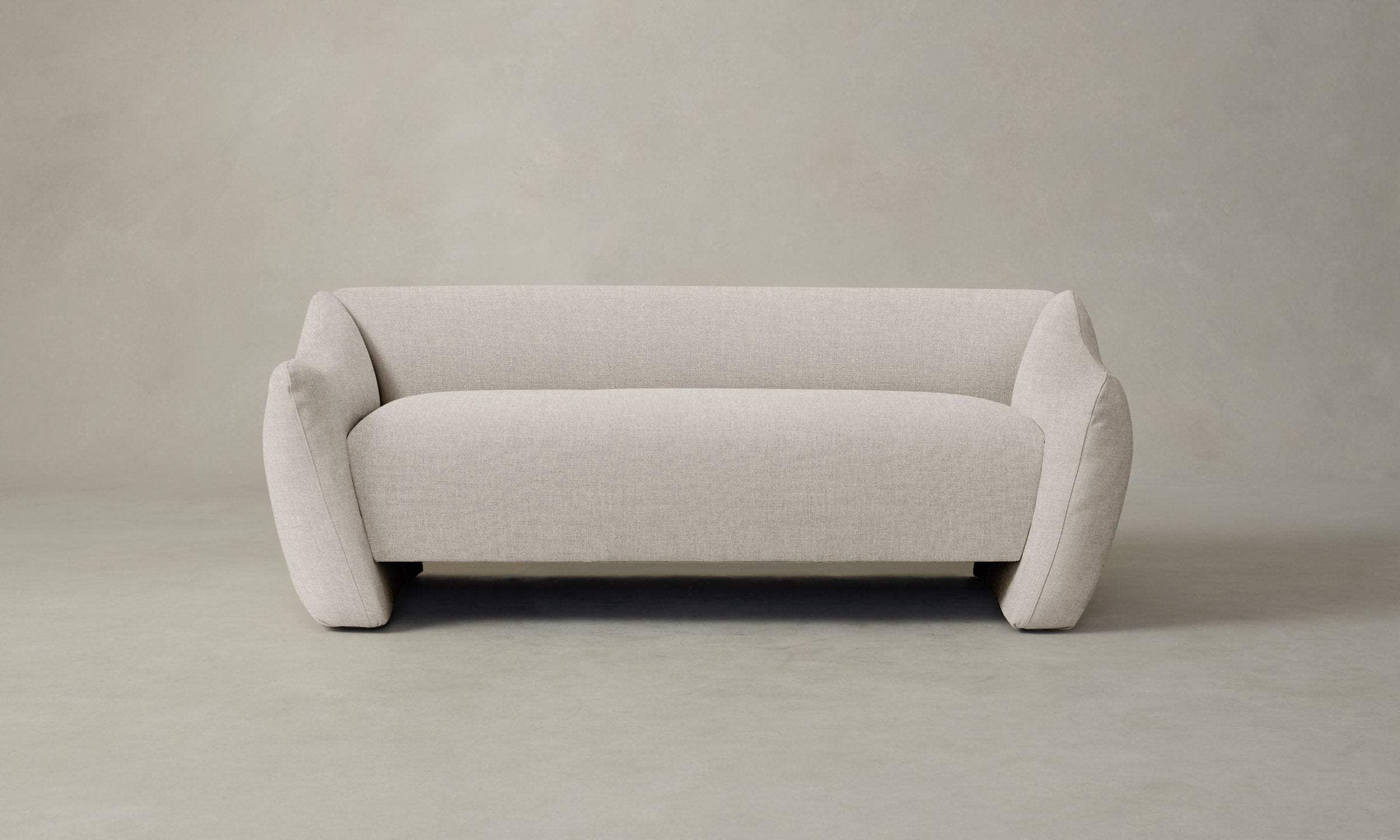 The Bond Settee - Premium Heritage Belgian Linen Summit Sofa for Living Room, Lounge & Luxury Home Decor
