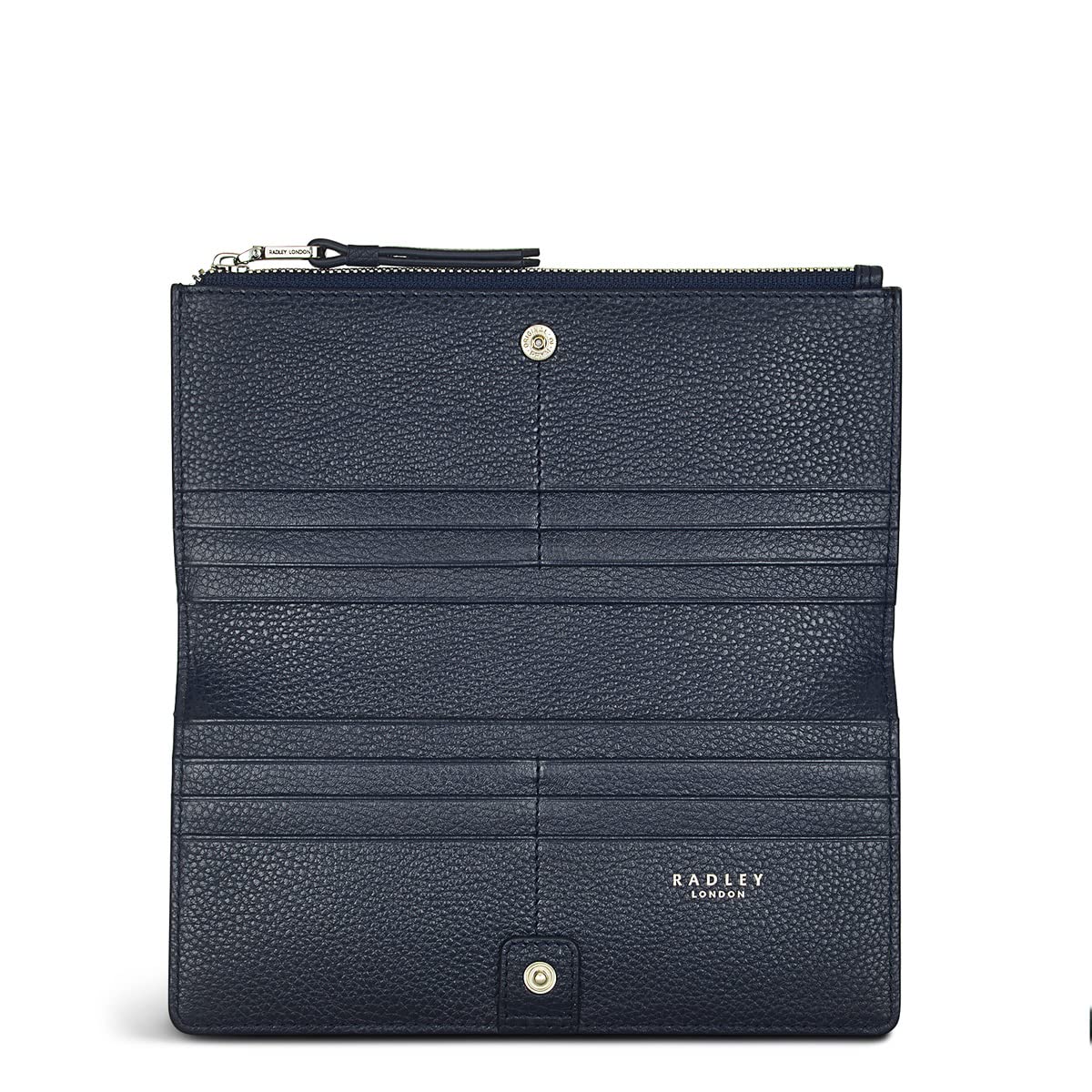 Radley Signature Logo Large Bifold Matinee Purse in Ink - Stylish Women's Wallet for Everyday Use, Travel & Business