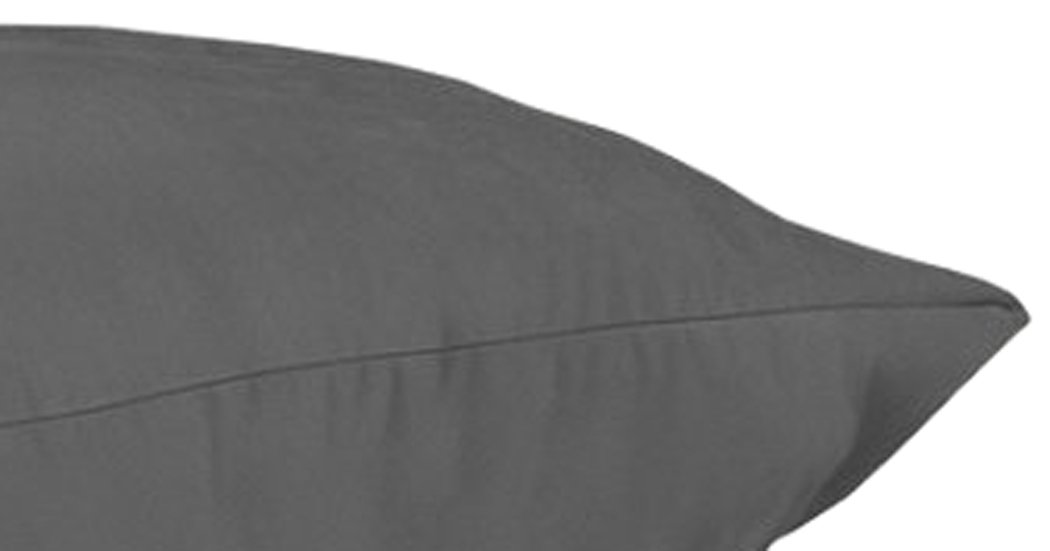 Jaxx Pillow Saxx 5.5-Foot Oversized Bean Bag Chair - Ultra Soft Floor Pillow Lounger for Adults & Teens, Charcoal Grey - Perfect for Gaming, Movie Nights & Dorm Room Relaxation