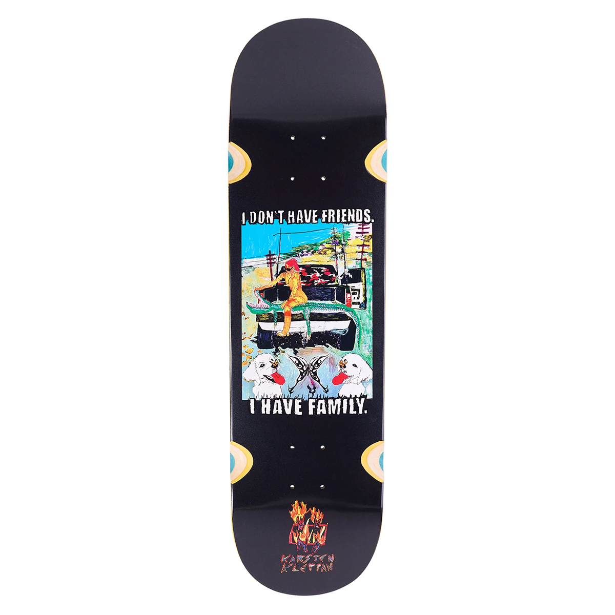 WKND Family Karsten Kleppan Skateboard Deck - Multiple Sizes for Kids & Adults | Perfect for Street Skating, Tricks & Commuting