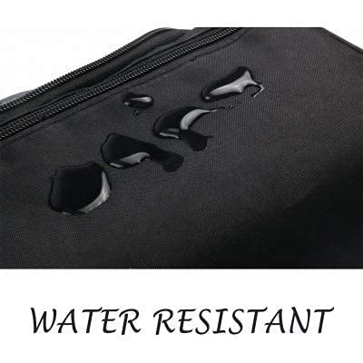 Styxon Large Hanging Travel Toiletry Bag - Waterproof Cosmetic Organizer for Men & Women, Shaving & Makeup Accessories (10x5.2x6 Inch) - Perfect for Gym, Camping, Business Trips & Daily Use | Multicolor Dopp Kit