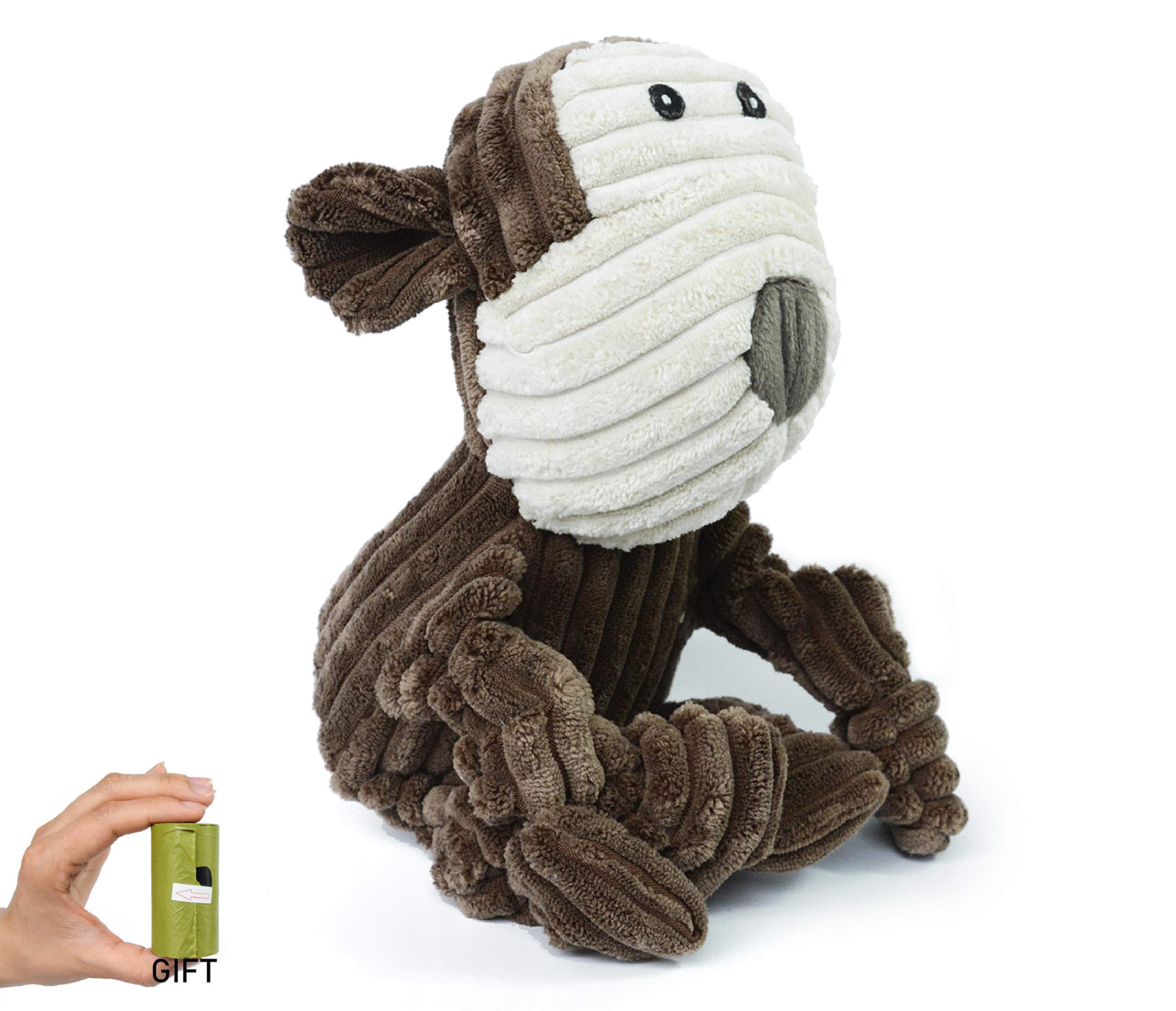 Durable Squeaky Plush Dog Toys - Super Soft Chew Toys for Small & Medium Dogs | Fun Interactive Play for Puppies & Adult Dogs | Perfect for Indoor Playtime, Training Rewards & Cuddle Time