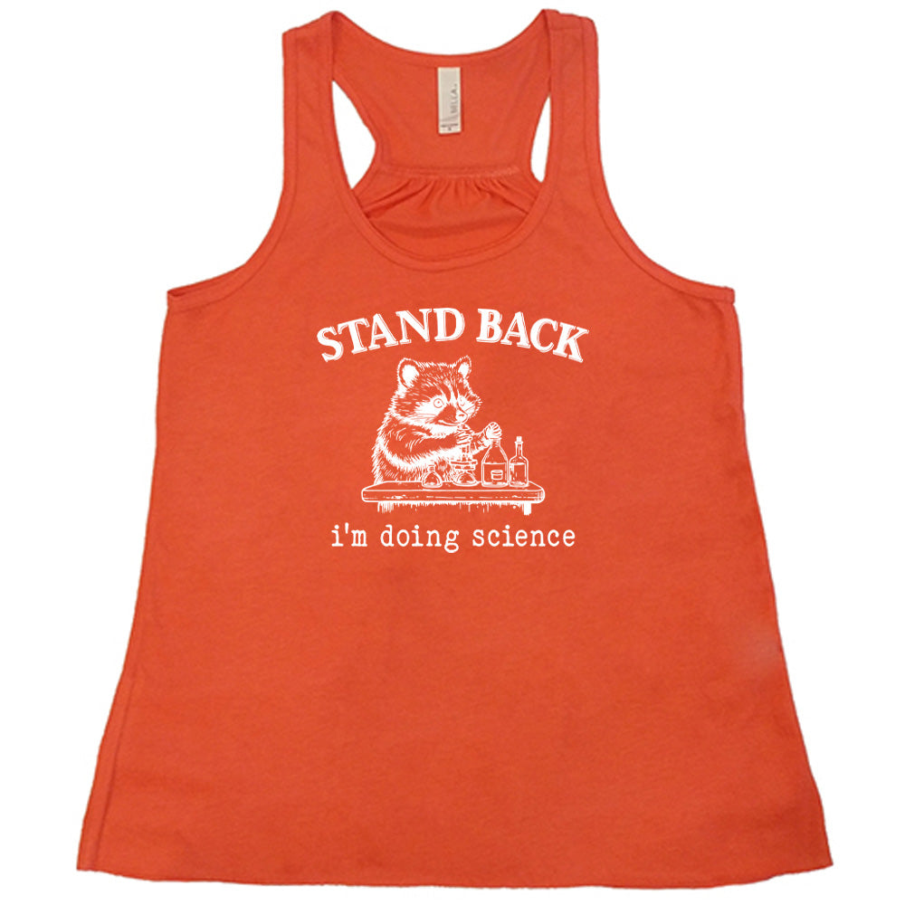 Stand Back I'm Doing Science T-Shirt - Funny Science Lover Gift for Men & Women - Perfect for Labs, Classrooms & Nerdy Parties