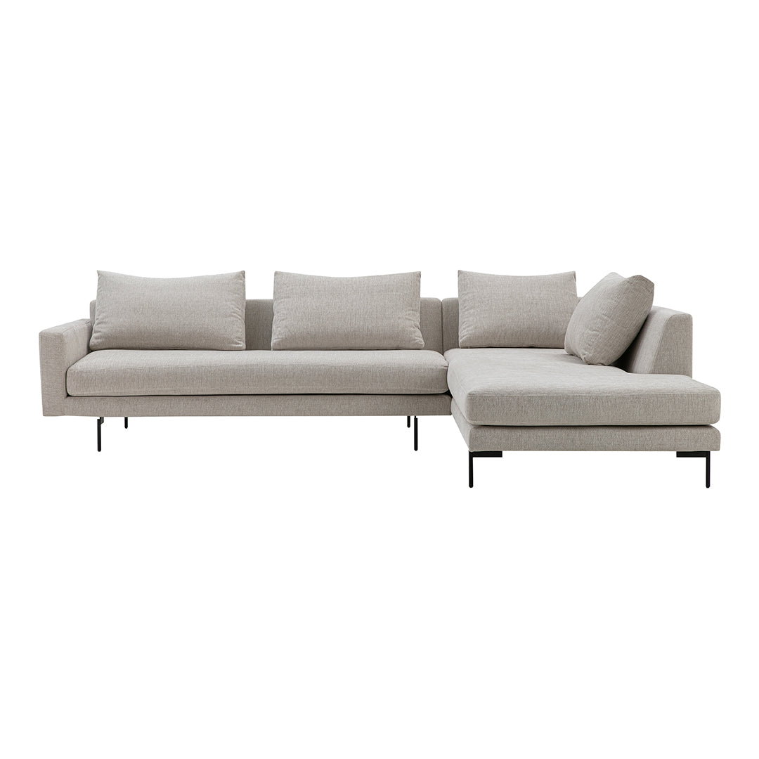 Modular Sofa Edge V2 - Customizable Sectional Couch with 33 & 38 Inch Modules for Living Room, Lounge & Home Theater Seating
