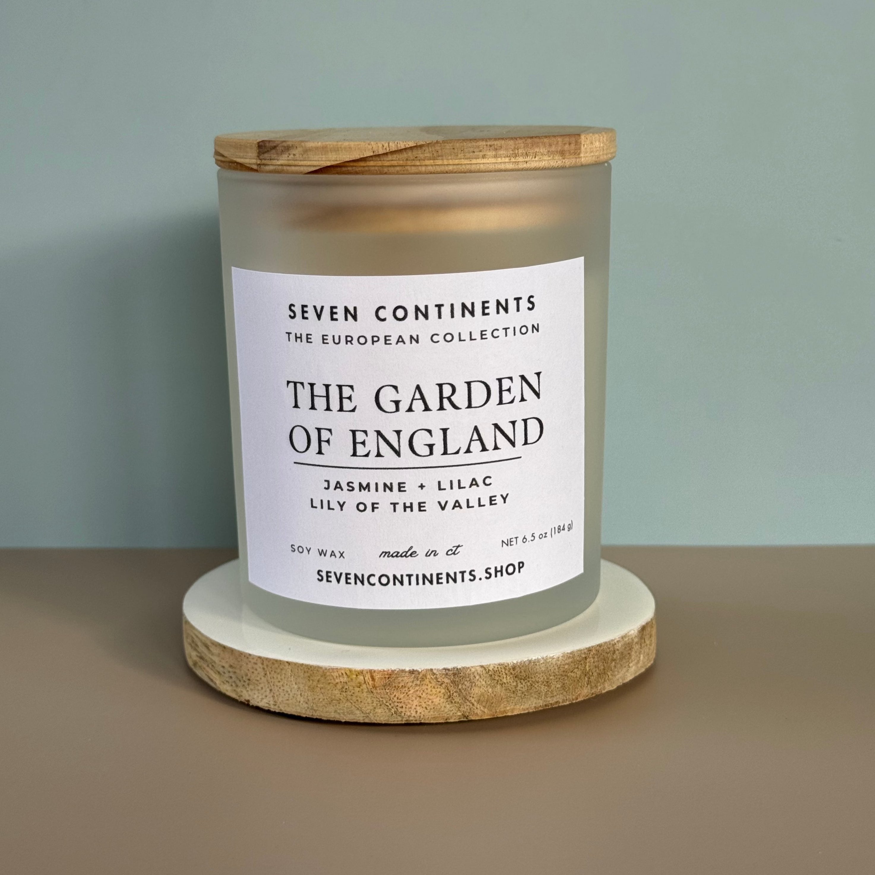 The Garden of England Scented Candle - Natural Soy Wax, Long-Lasting Fragrance for Home, Relaxation & Aromatherapy | Perfect for Living Room, Bedroom & Bathroom Decor