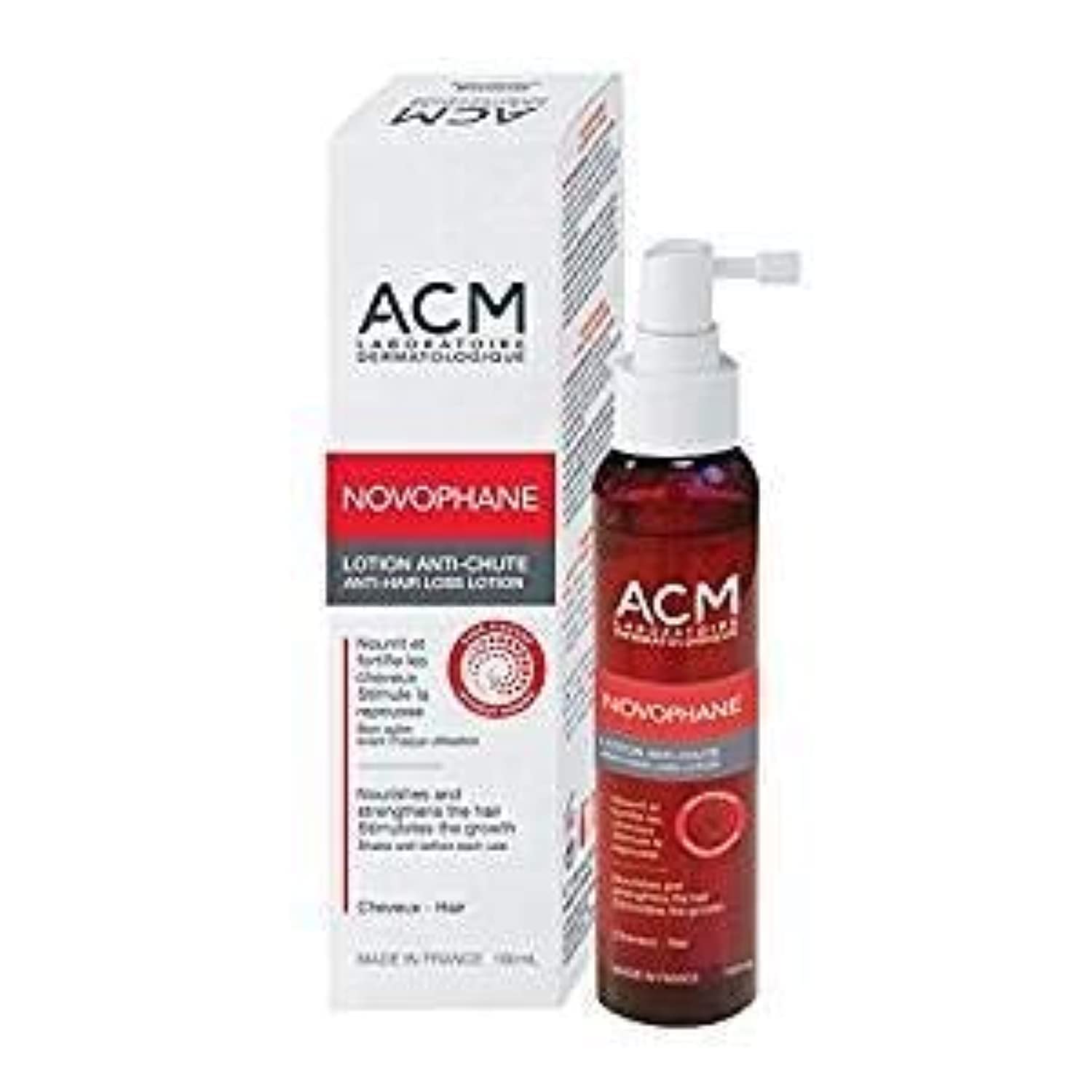 Novophane Anti Hair Loss Treatment Lotion 100ml with Biotin - Reduce Hair Fall & Stimulate Growth for Thicker, Healthier Hair - Perfect for Men & Women with Thinning Hair