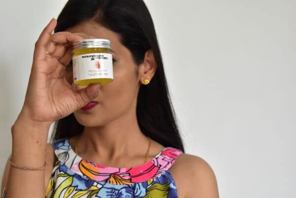 Nishviaak™ Natural Papaya Gel for Skin Brightening & Acne Treatment - Best for Face, Body & Hair Care - Hydrating & Exfoliating Gel for Glowing Skin