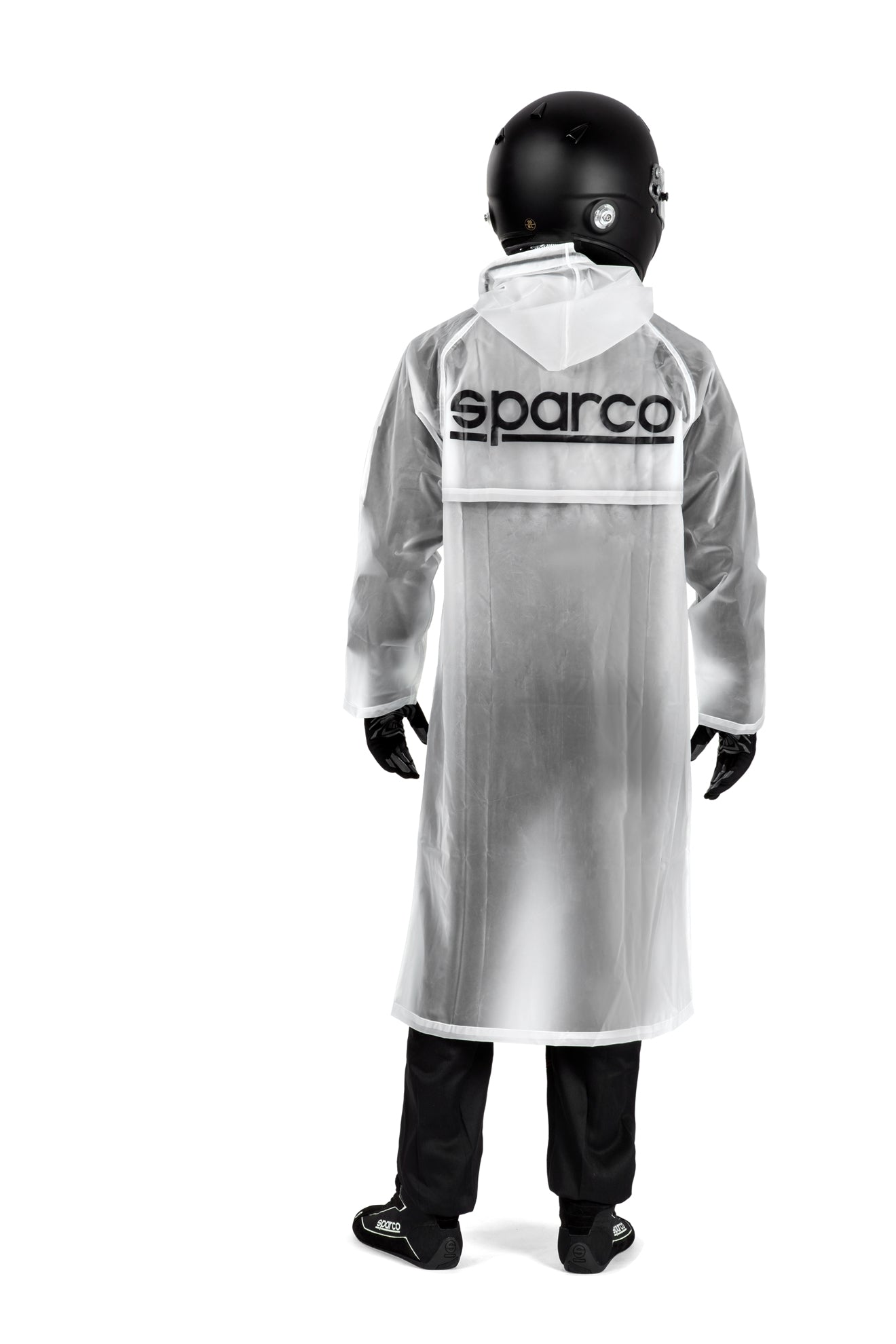 Waterproof Rain Cloak for Adults - Sparco M1 Outdoor Rainwear for Hiking, Camping & Commuting