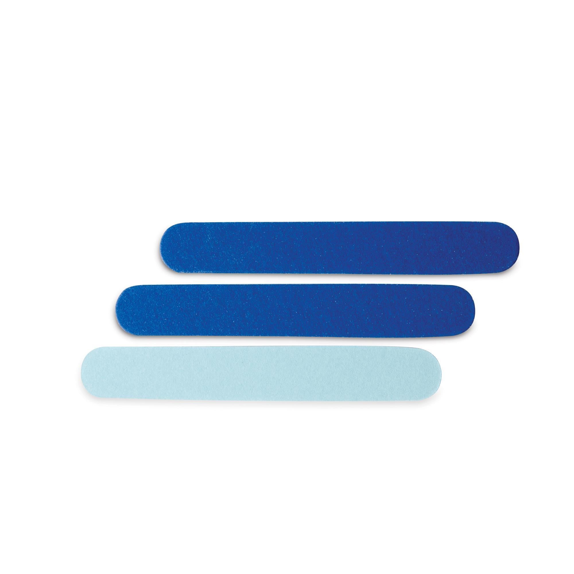 220/320 Grit Blue Mini Files - Fine Sanding & Polishing Tools for Jewelry, Metal, Woodworking & DIY Crafts