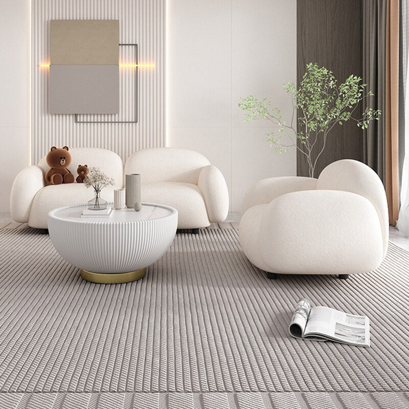Stretch Canape Sofa Set - Modern Convertible Sectional Couch for Living Room | Comfortable Lounge Furniture for Small Spaces & Apartments | Perfect for Relaxing, Entertaining & Movie Nights
